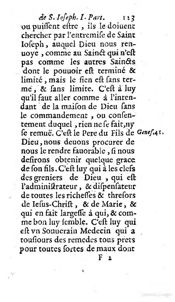 1646 - Jean Piot - Trésor inestimable de Saint-Joseph - BNC Rome