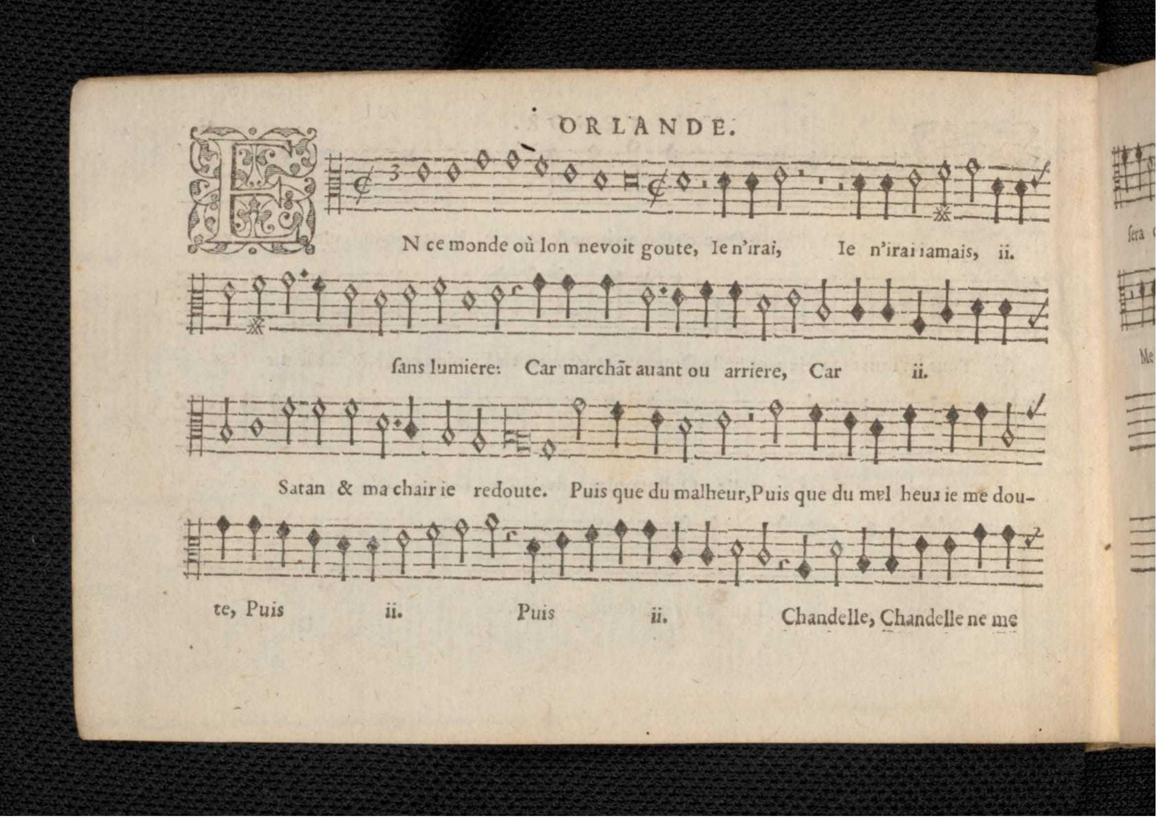 1576 - [Pierre de Saint-André] - Trésor de musique d’Orlande de Lassus Tenor - KBR Bruxelles