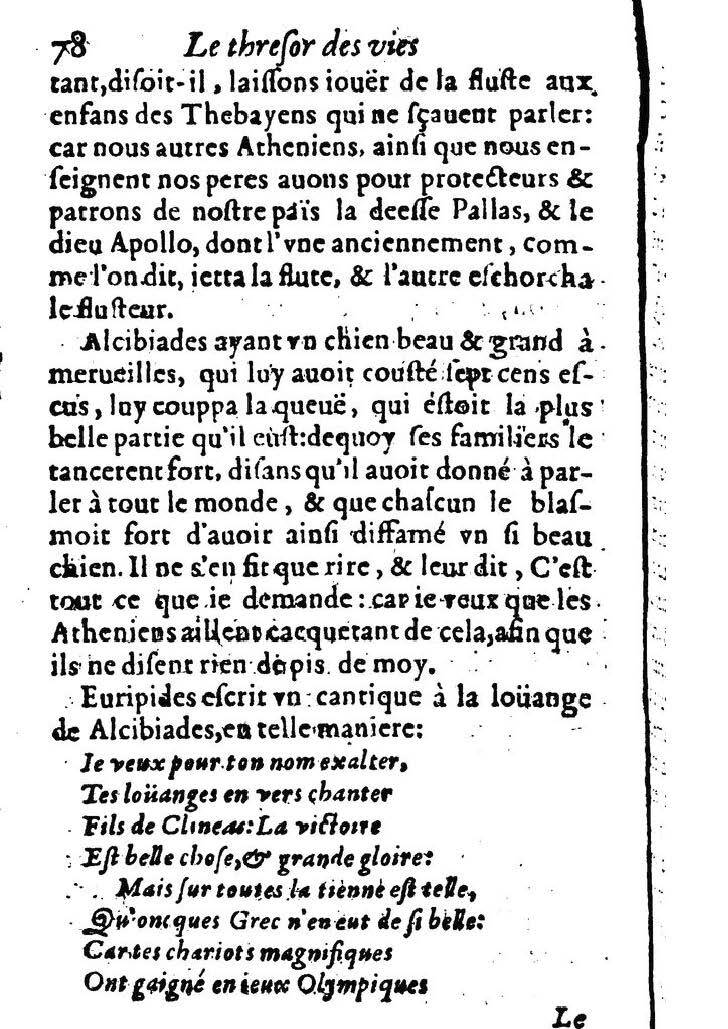 1611 - Pierre Rigaud - Trésor des vies de Plutarque - BM Lyon