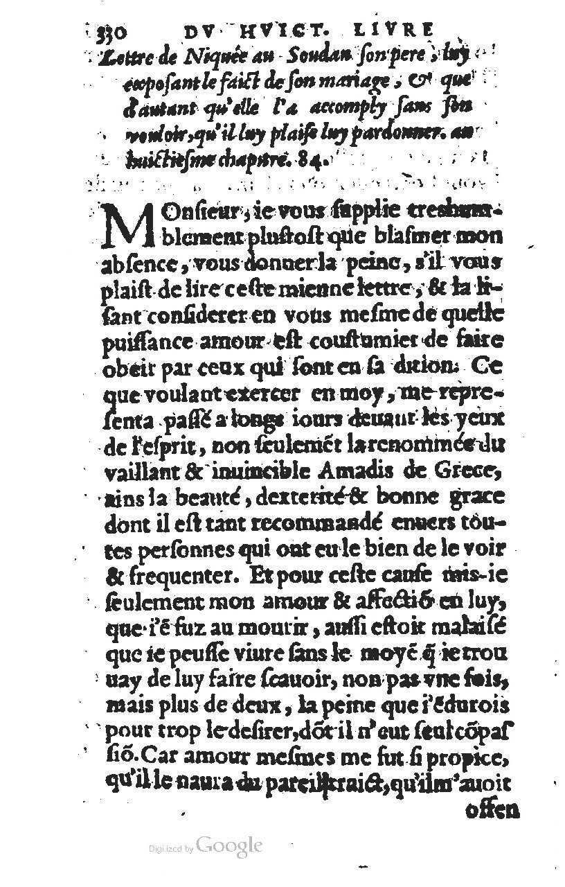 1567 - Jean Pygot - Trésor des Amadis - BM Lyon 1567 - Jean Pygot - Trésor des Amadis - BM Lyon