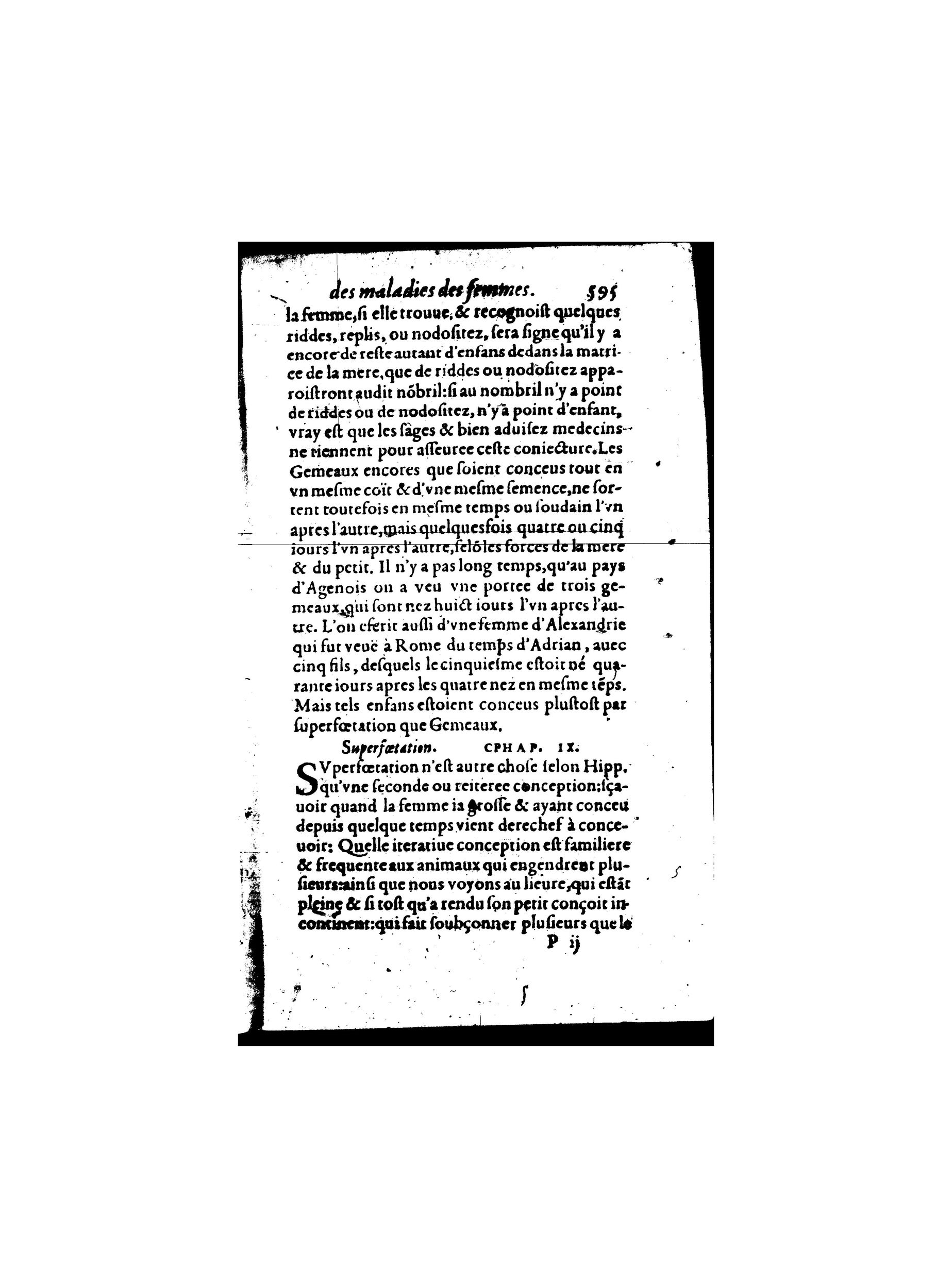 1587 - Jacques du Puis - Trésor des remèdes secrets pour les maladies des femmes - BnF