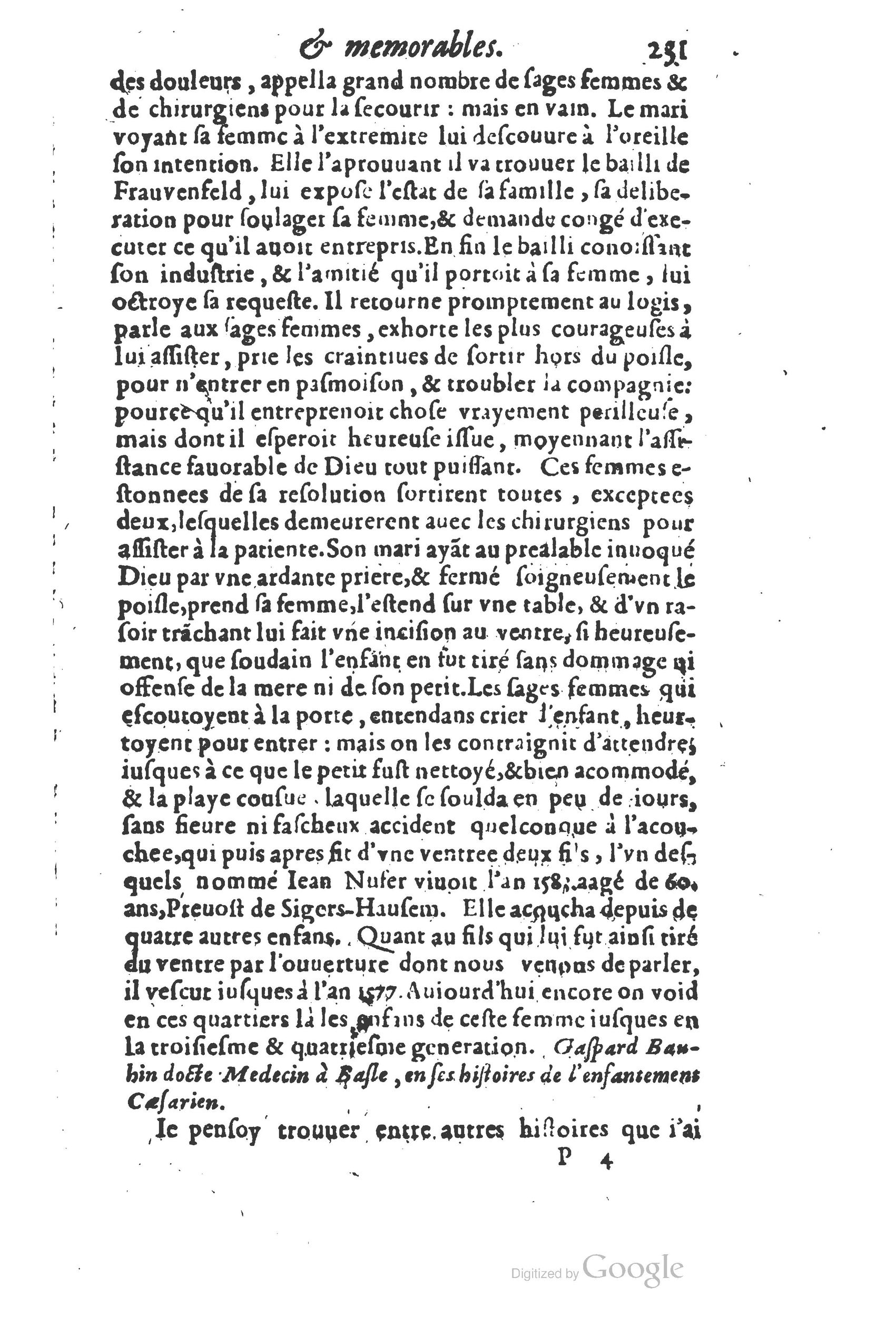 1610 - Paul Marceau - Trésor d’histoires admirables et mémorables - Princeton