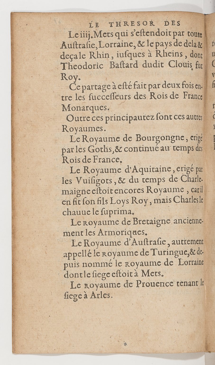 1583 - Galiot Corrozet - Trésor des histoires de France - BnF