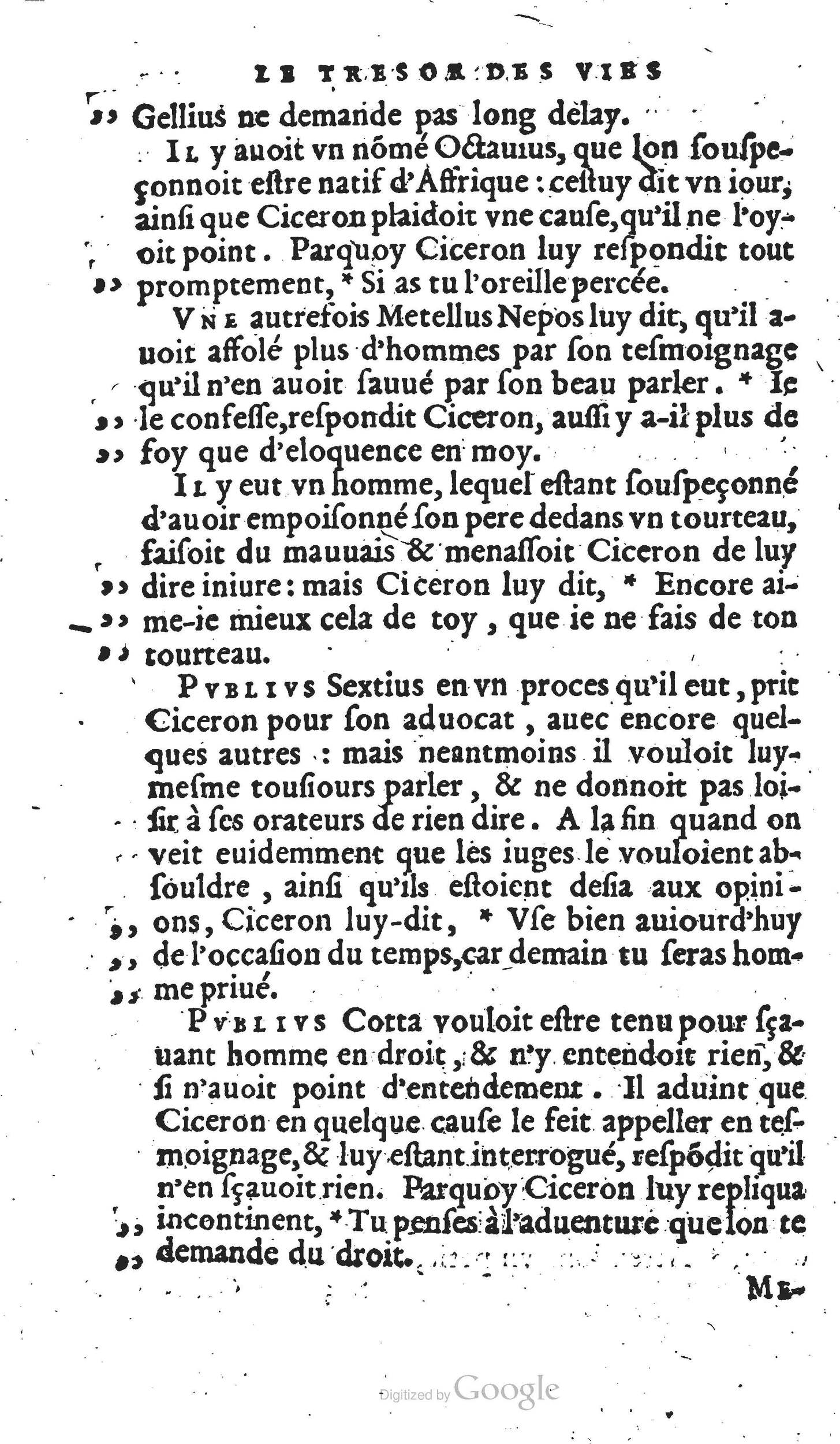 1567 - Willem Silvius - Trésor des vies de Plutarque - Anvers Musée Plantin-Moretus
