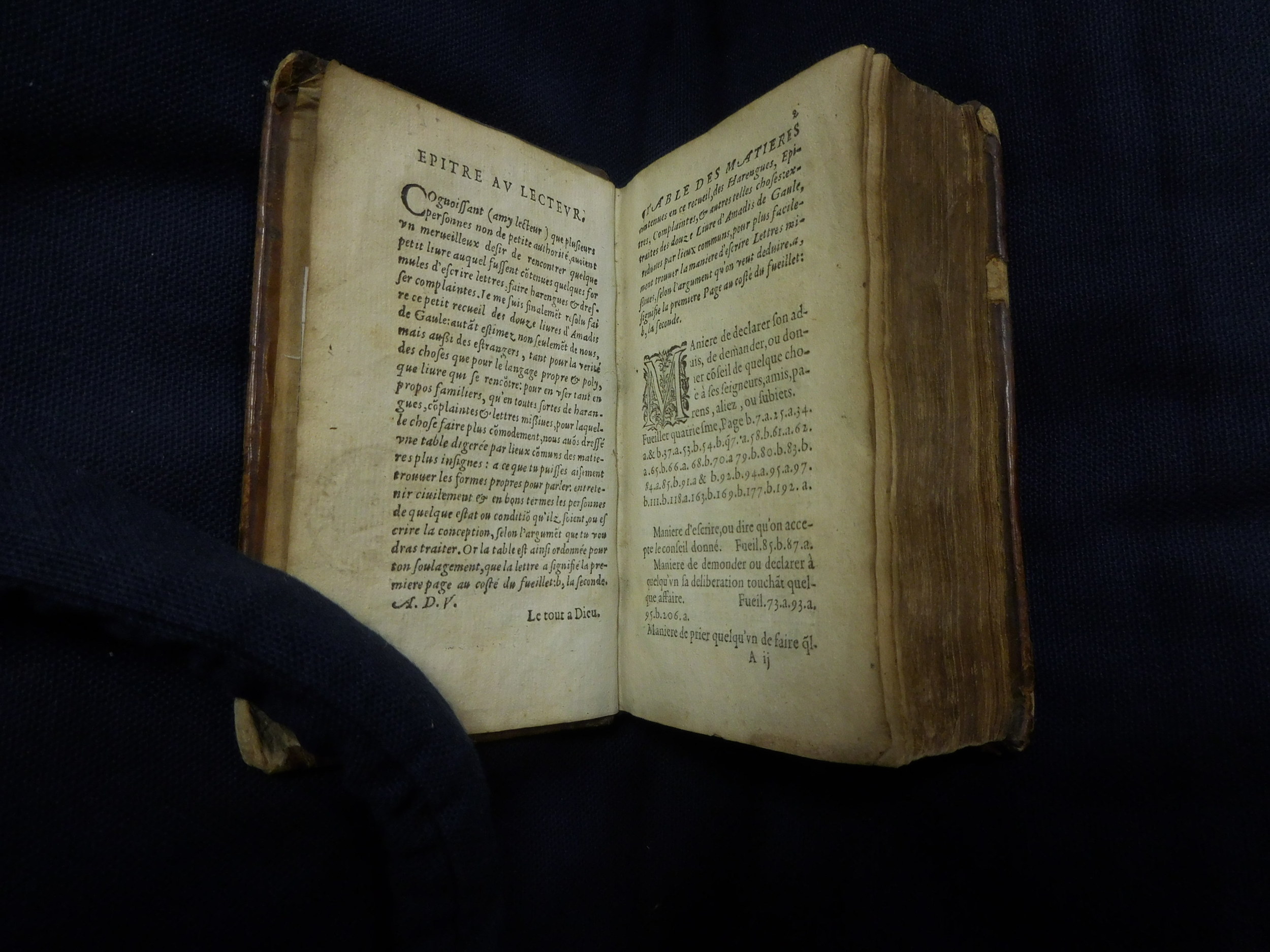 1564 - Robert Le Mangnier - Trésor d’Amadis - BM Colmar