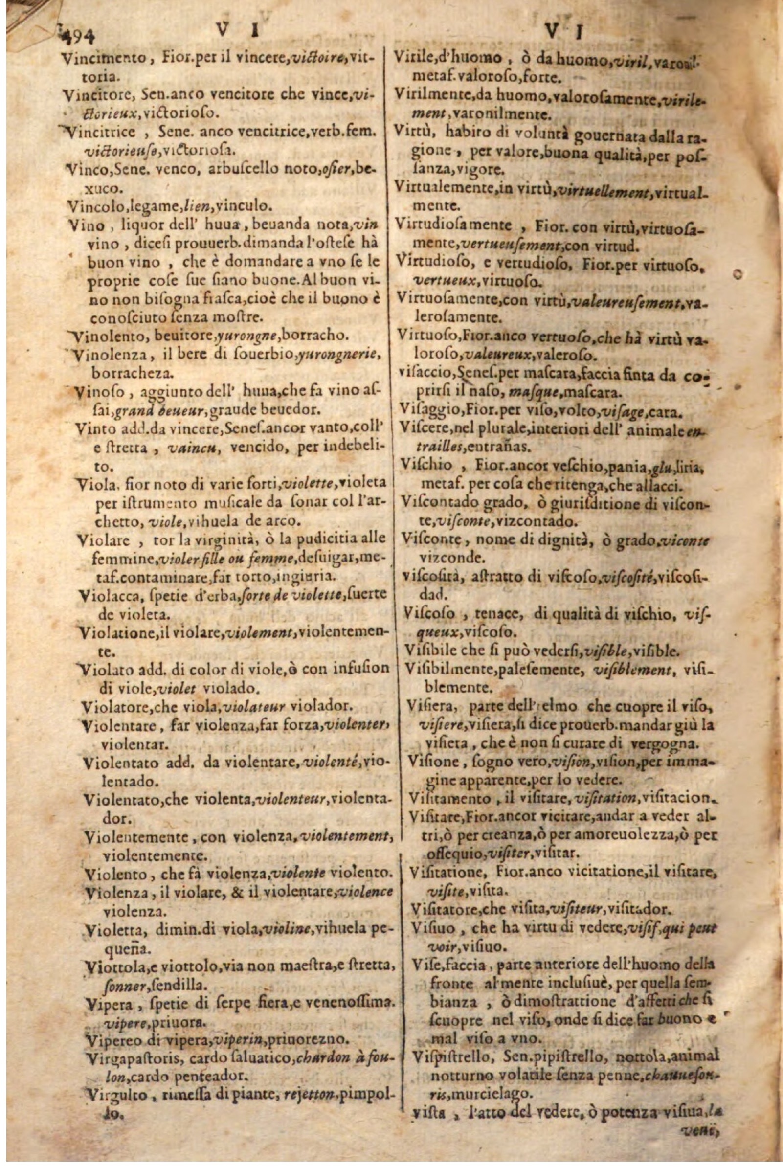 1644 - Jacques Crespin - Trésor des trois langues - Passau