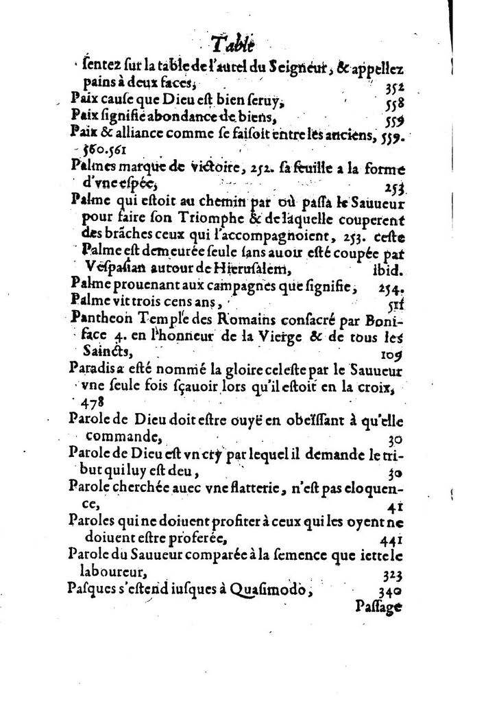 1607 - Nicolas Du Fossé - Trésor quadragésimal - T 02 - BM Lyon
