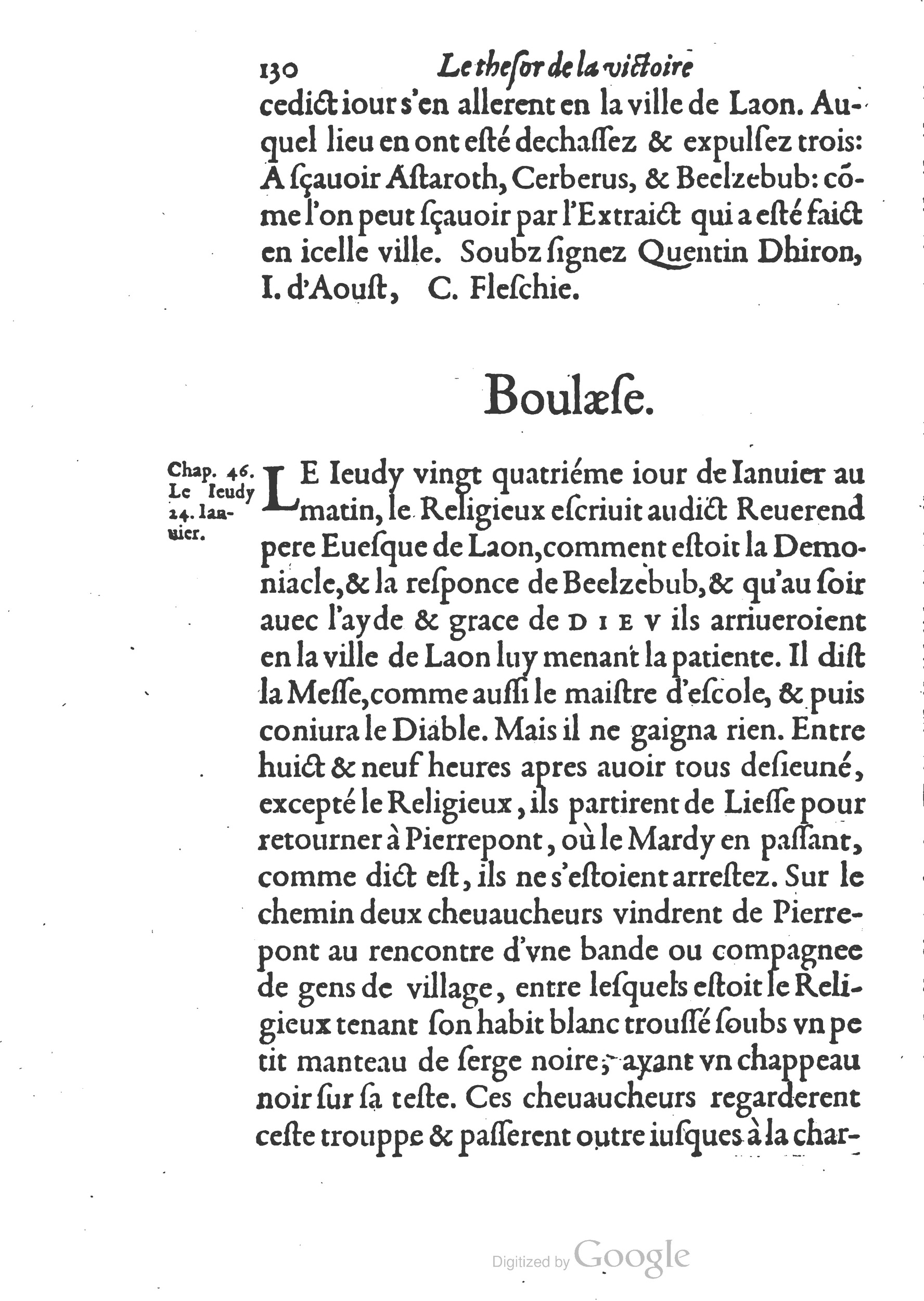 1578 - Nicolas Chesneau - Trésor et entière histoire de la triomphante victoire du corps de Dieu sur l’esprit malin - British Library 1578 - Nicolas Chesneau - Trésor et entière histoire de la triomphante victoire du corps de Dieu sur l’esprit malin - British Library