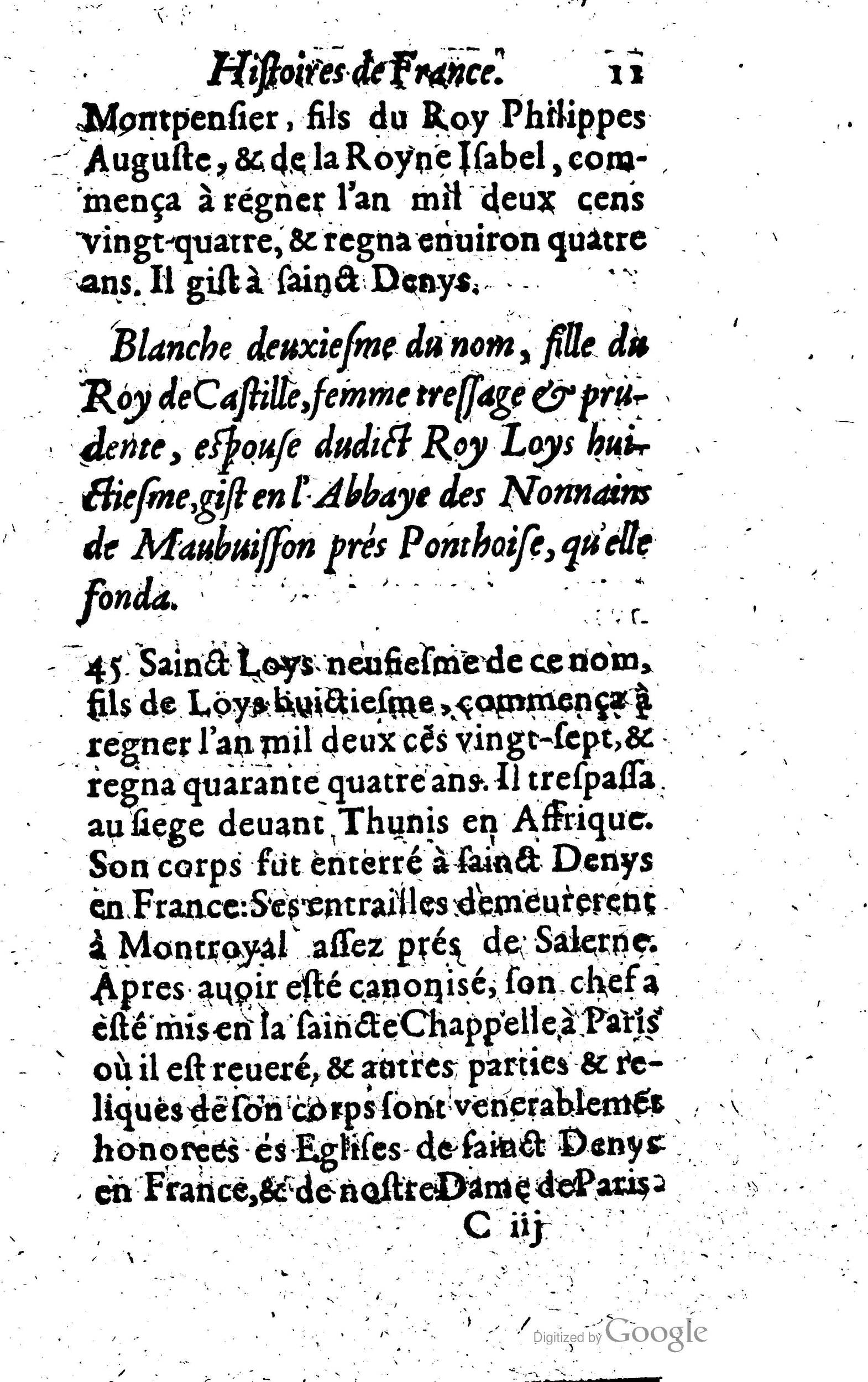 1619 - Jean Corrozet - Trésor des histoires de France - Anvers Musée Plantin-Moretus