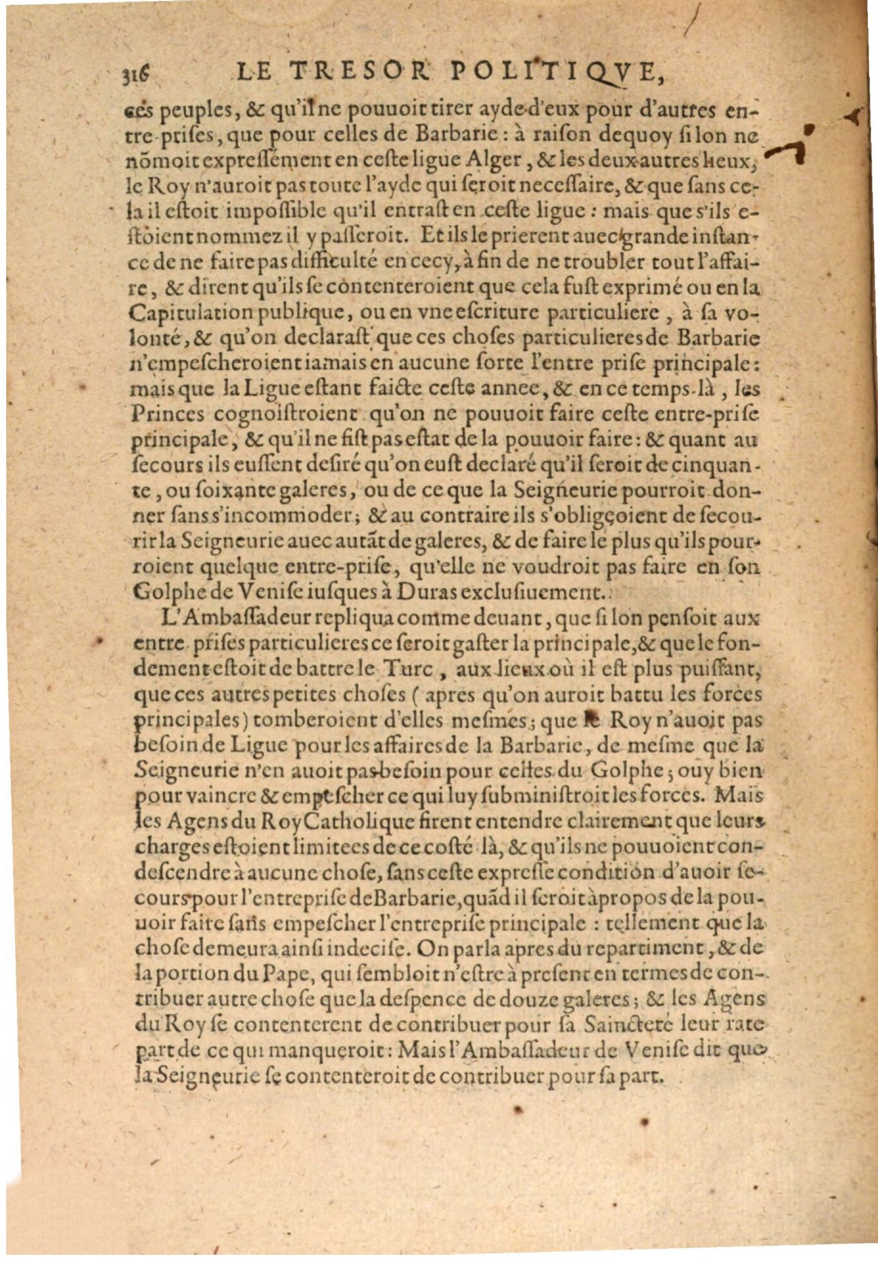 1608 - Nicolas Du Fossé - Trésor politique - BSB Munich