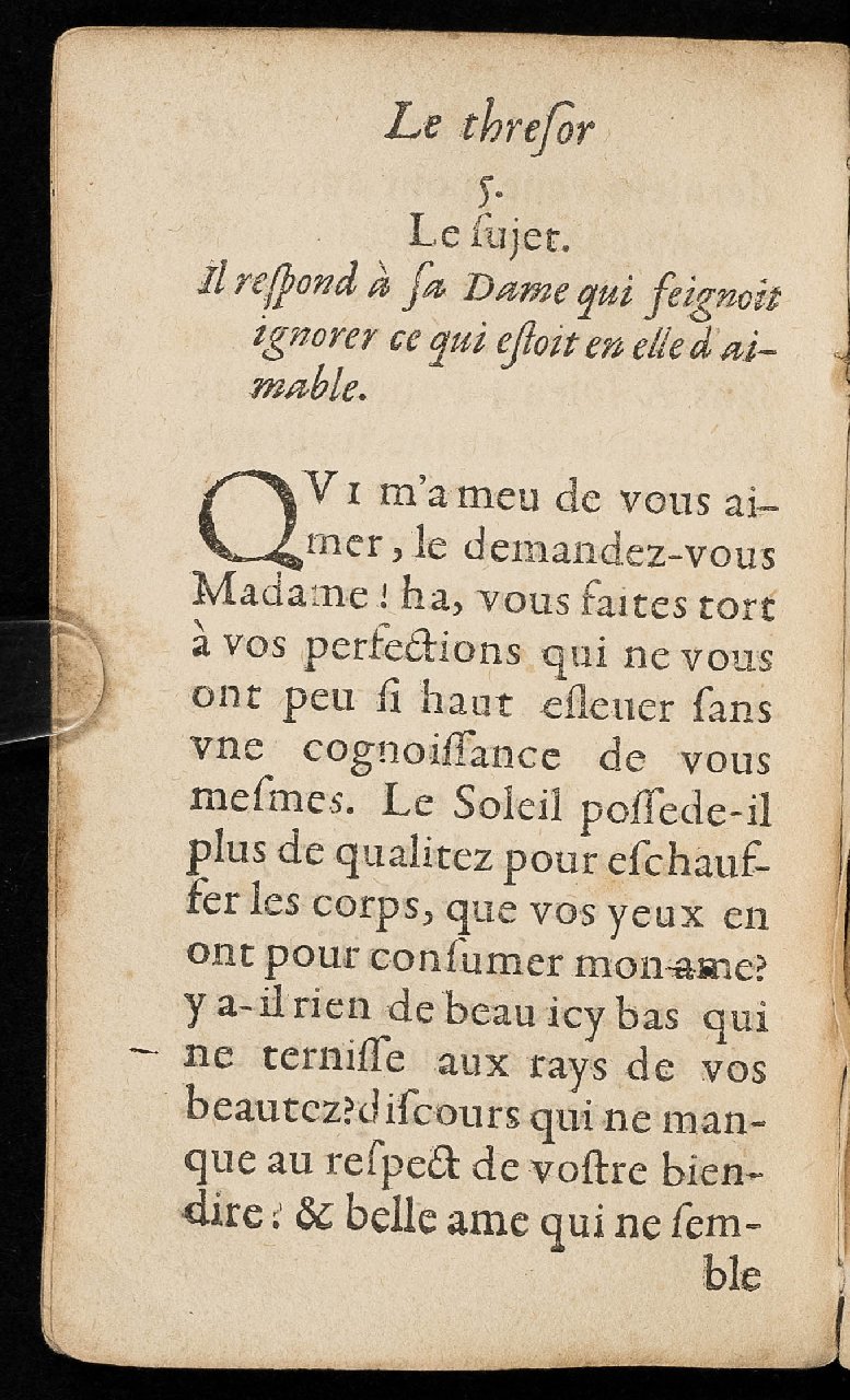 1597 - Thibaud Ancelin - Trésor d’amour - Stuttgart