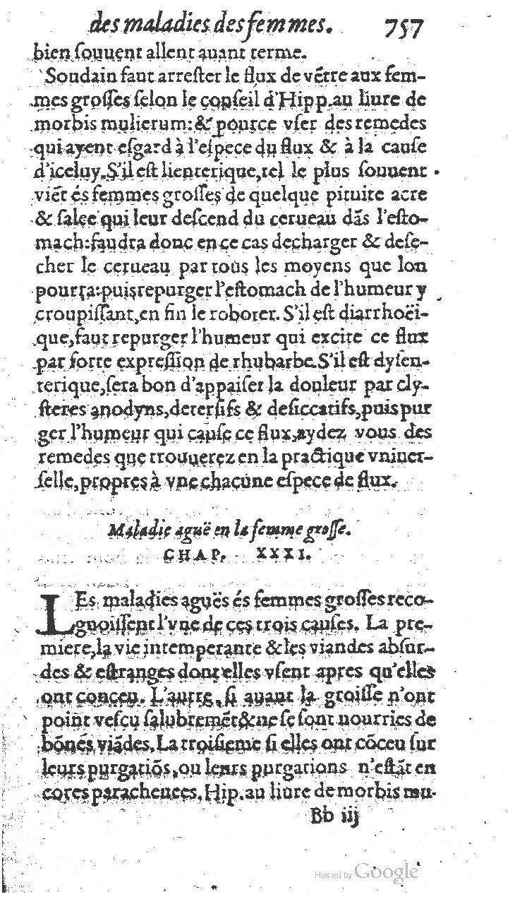 1585 - Jacques du Puis - Trésor des remèdes secrets pour les maladies des femmes - BnF 1585 - Jacques du Puis - Trésor des remèdes secrets pour les maladies des femmes - BnF