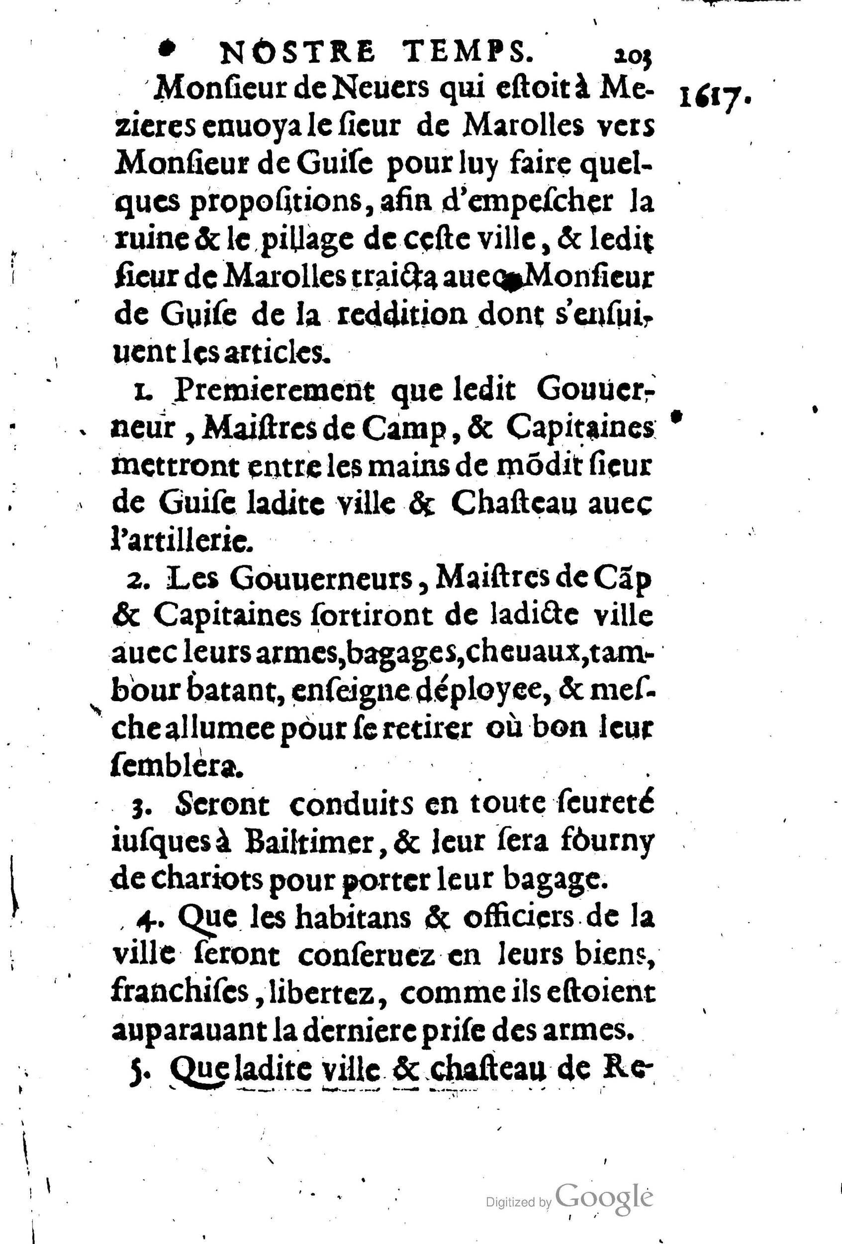 1623 - Joseph Bouillerot - Trésor de l’histoire générale de notre temps - BM Lyon