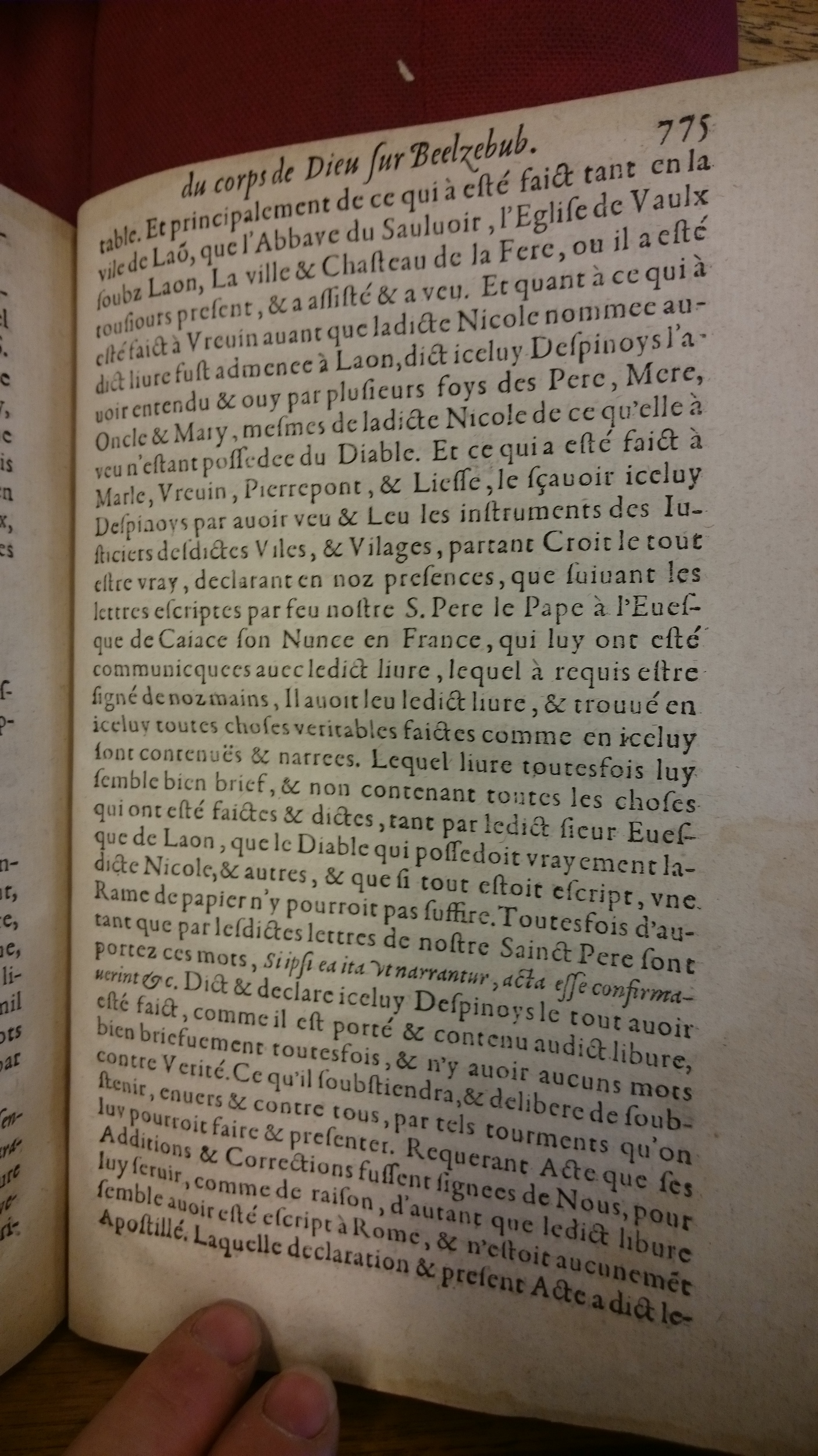 1578 - Nicolas Chesneau - Trésor et entière histoire de la triomphante victoire du corps de Dieu sur l’esprit malin - BM Lyon 1578 - Nicolas Chesneau - Trésor et entière histoire de la triomphante victoire du corps de Dieu sur l’esprit malin - BM Lyon