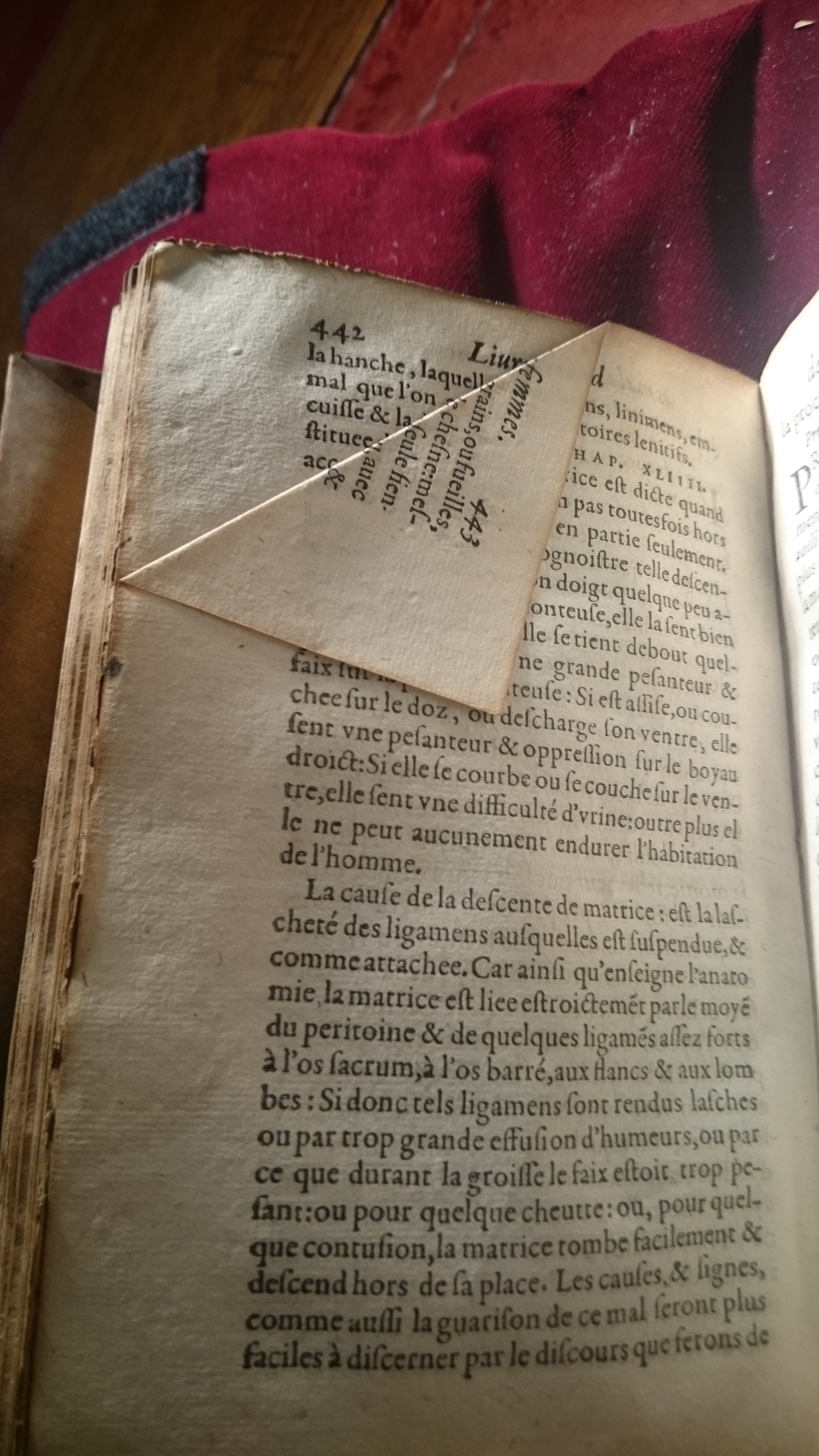 1587 - Jacques du Puis - Trésor des remèdes secrets pour les maladies des femmes - BM Amiens