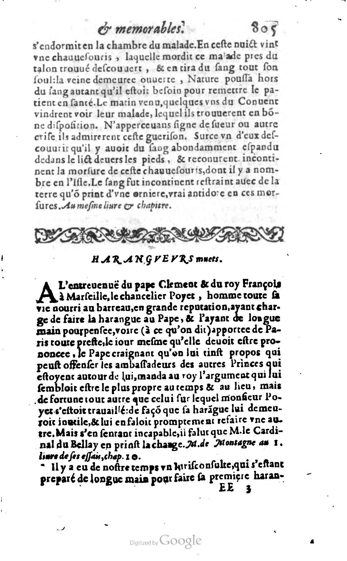 1620 - Samuel Crespin - Trésor d’histoires admirables et mémorables - BCU Lausanne