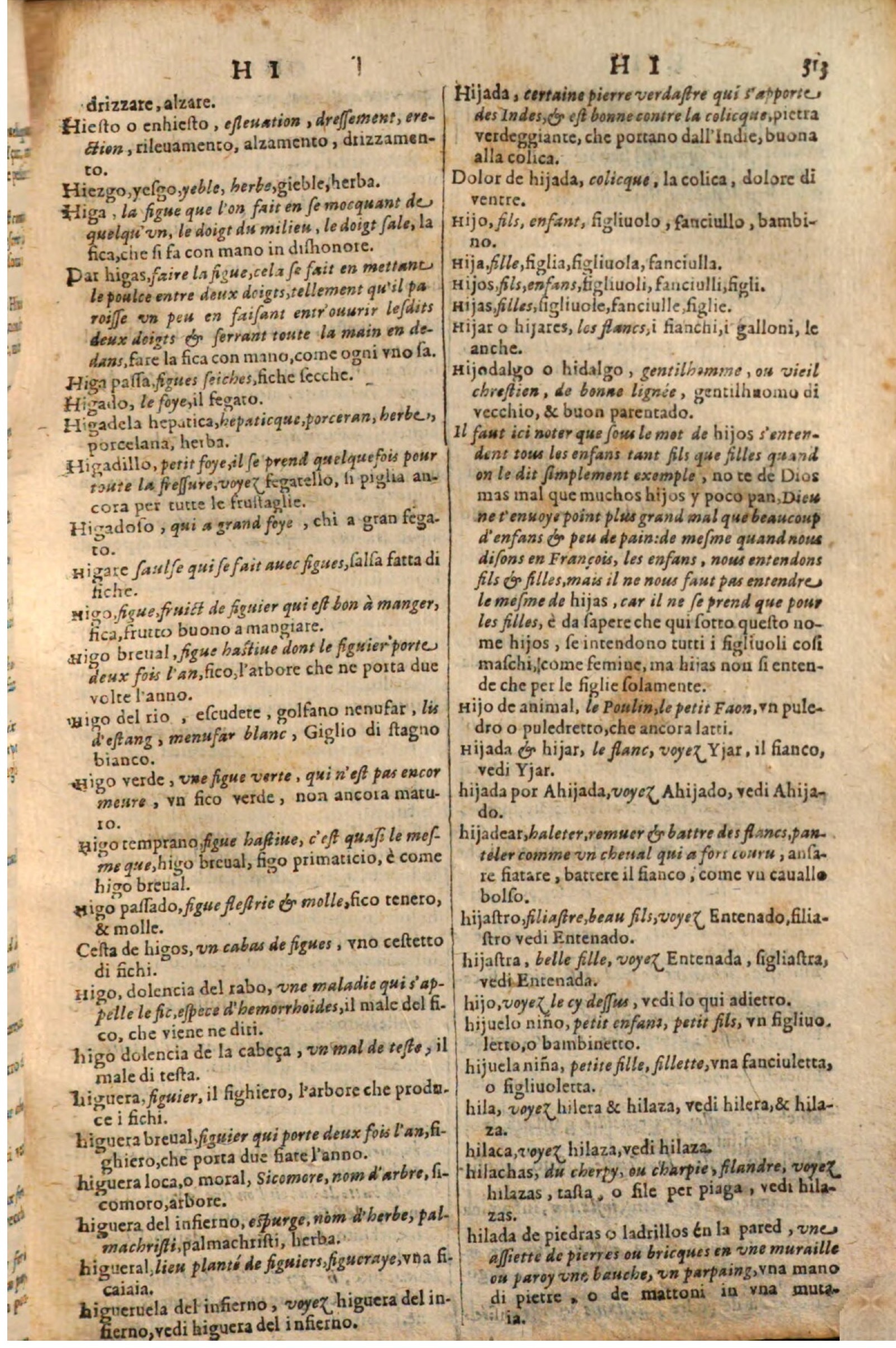 1644 - Jacques Crespin - Trésor des trois langues - Passau 1644 - Jacques Crespin - Trésor des trois langues - Passau