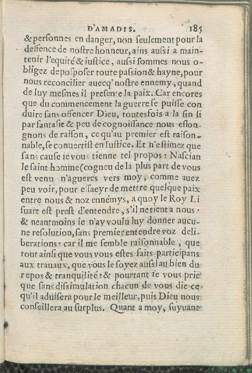 1559 - Pierre Regnard - Trésor des Amadis - Det KLG Copenhague