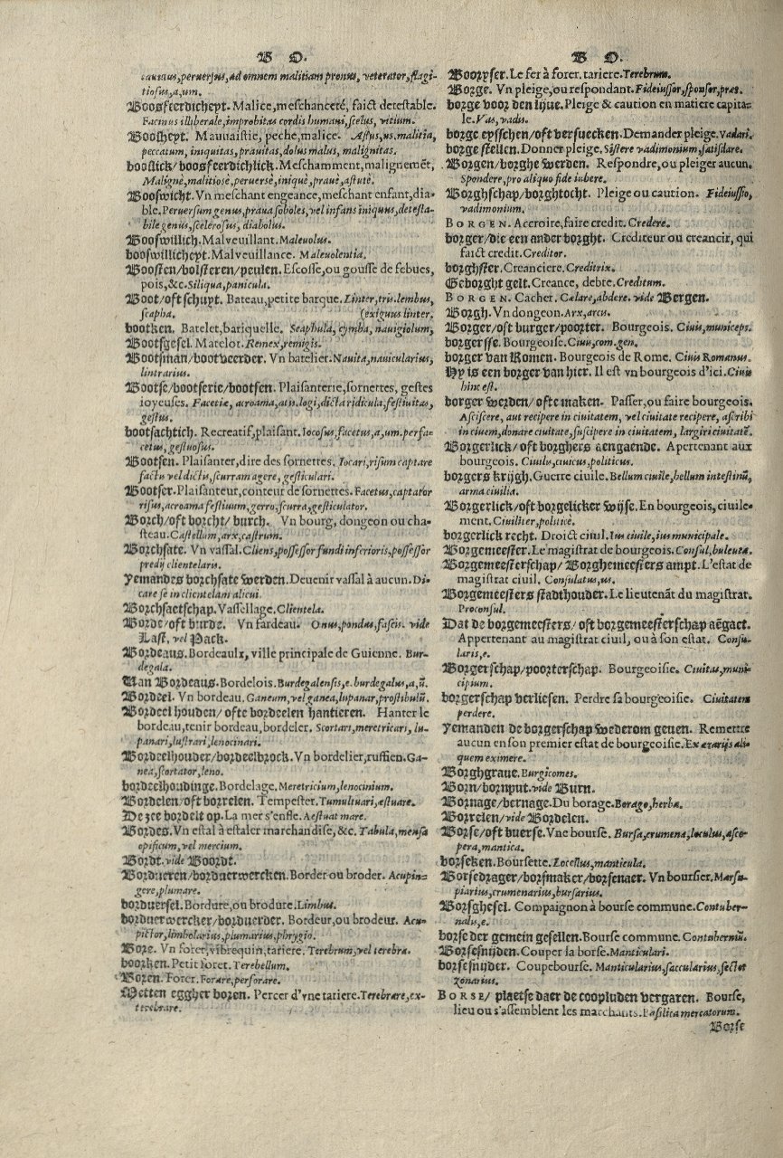1573 - Christophe Plantin - Trésor du langage bas-allemand - Greifswald 1573 - Christophe Plantin - Trésor du langage bas-allemand - Greifswald