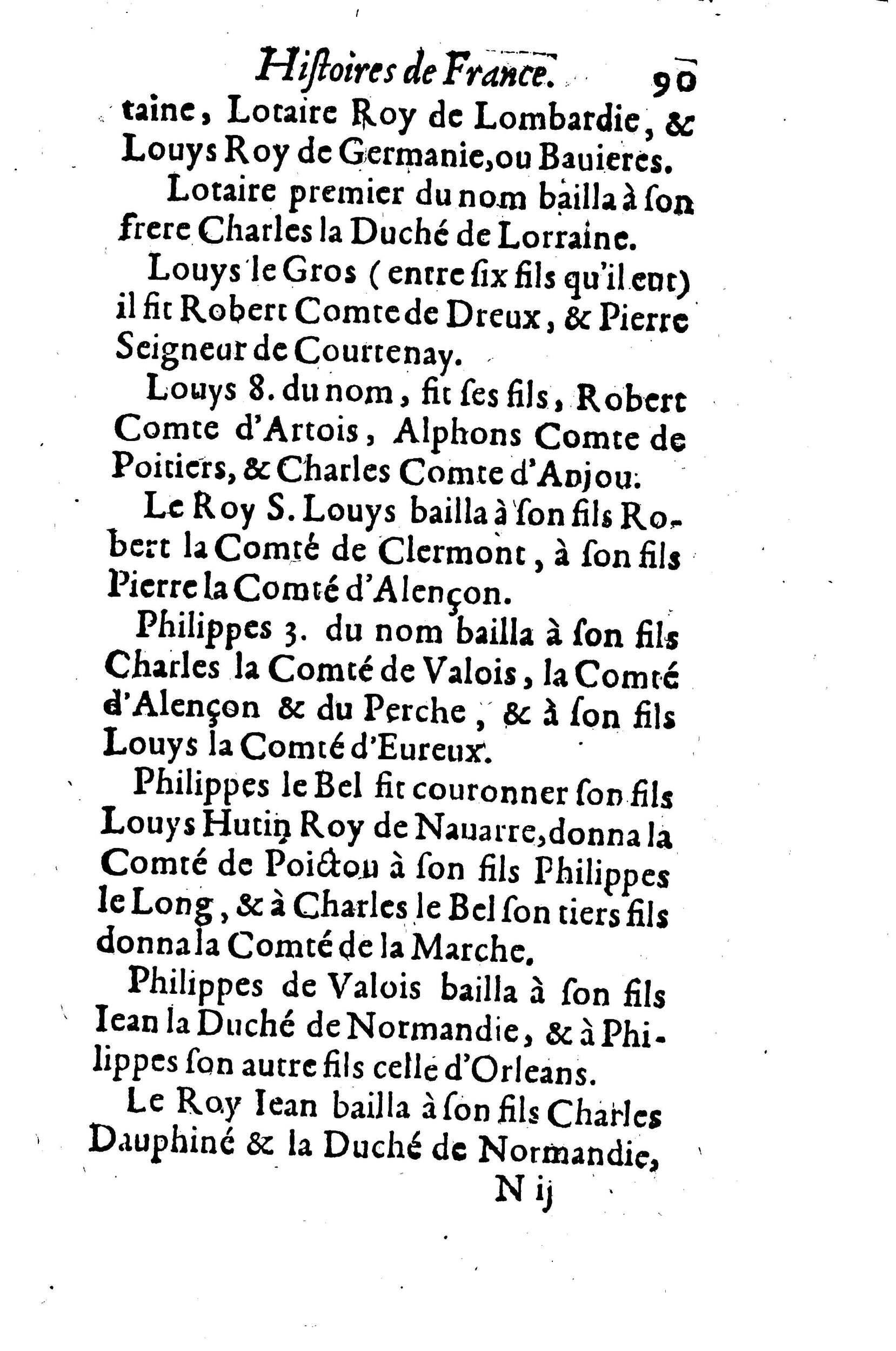1630 - Jean Corrozet - Trésor des histoires de France - BM Lyon