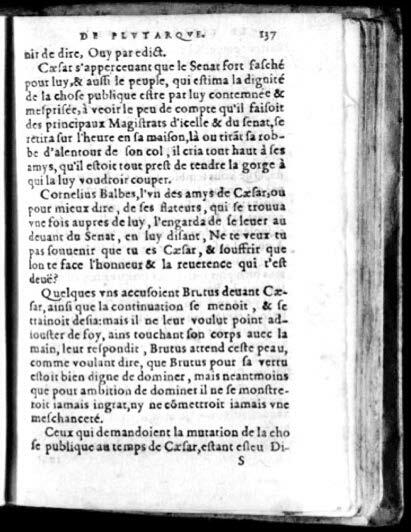 1574 - Benoît Rigaud - Trésor des vies de Plutarque - Avignon