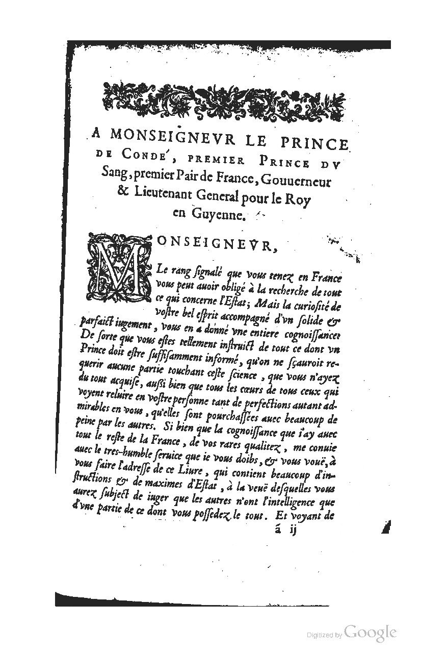 1611 - Pierre Chevalier - Trésor politique - UGent