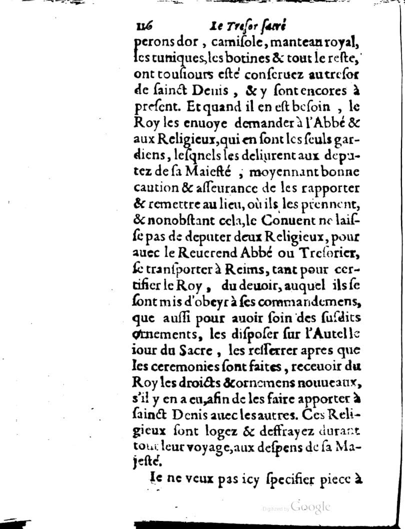 1636 - Jean Billaine - Trésor sacré ou inventaire des saintes reliques - British Library
