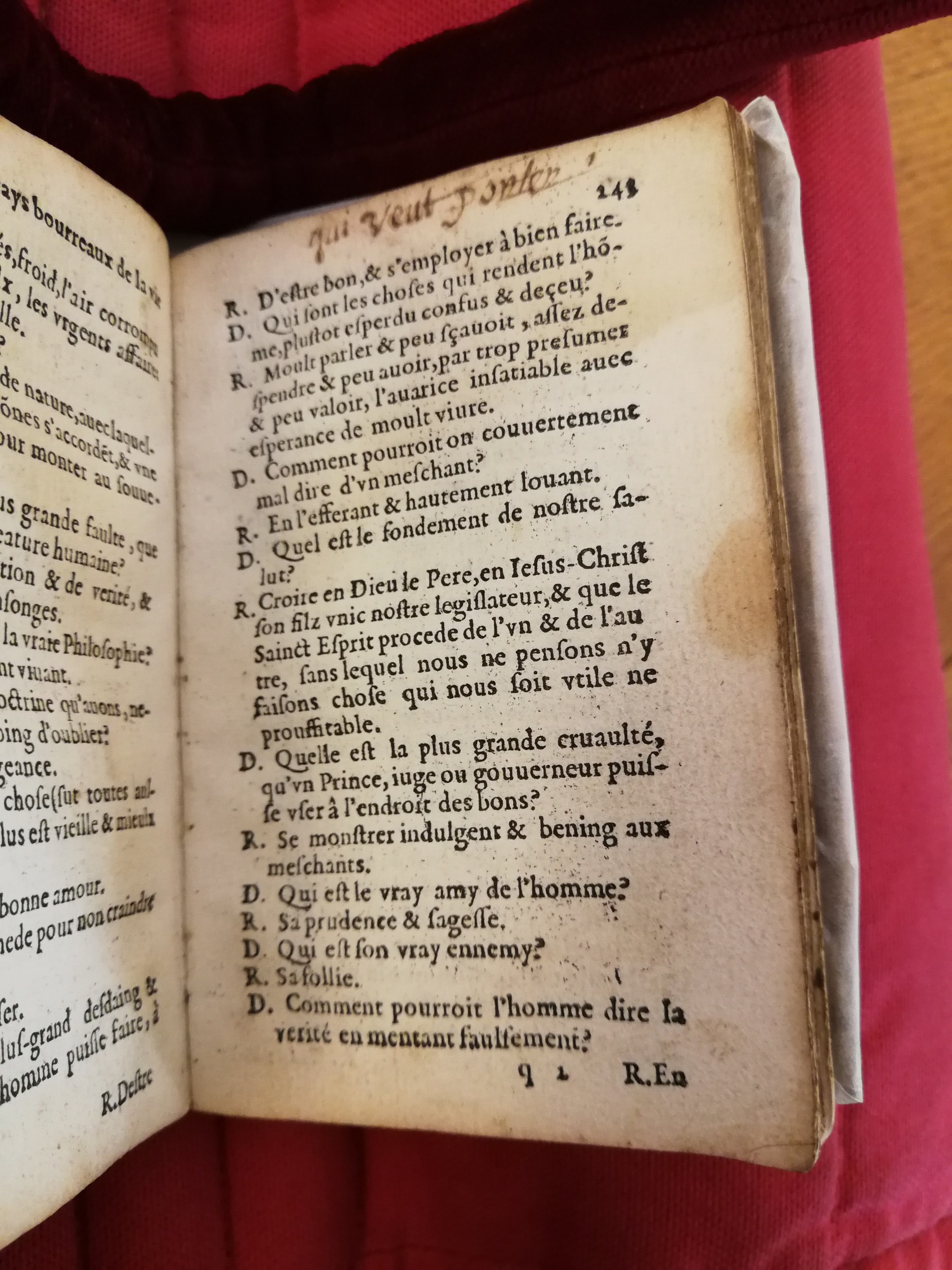 1577 - Jean d’Ogerolles - Trésor de sentences dorées - Bibliothèque Sainte-Geneviève