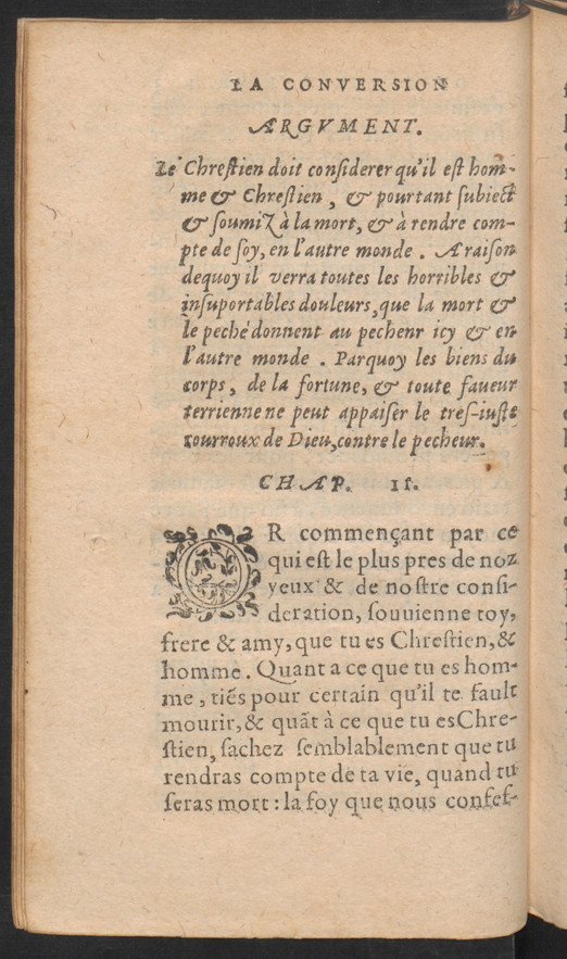 1585 - Guillaume Chaudière - Trésor et abrégé de toutes les œuvres spirituelles du révérend Père F. Louis de Grenade - ÖNB Vienne