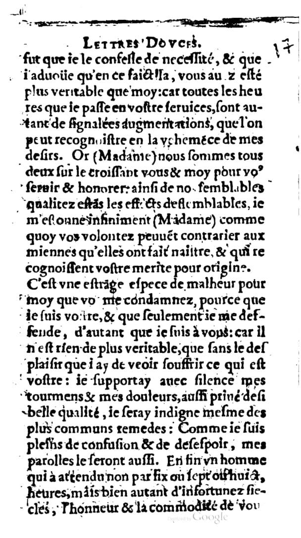 1624 - Nicolas Oudot - Trésor des lettres douces et amoureuses - BNC Florence