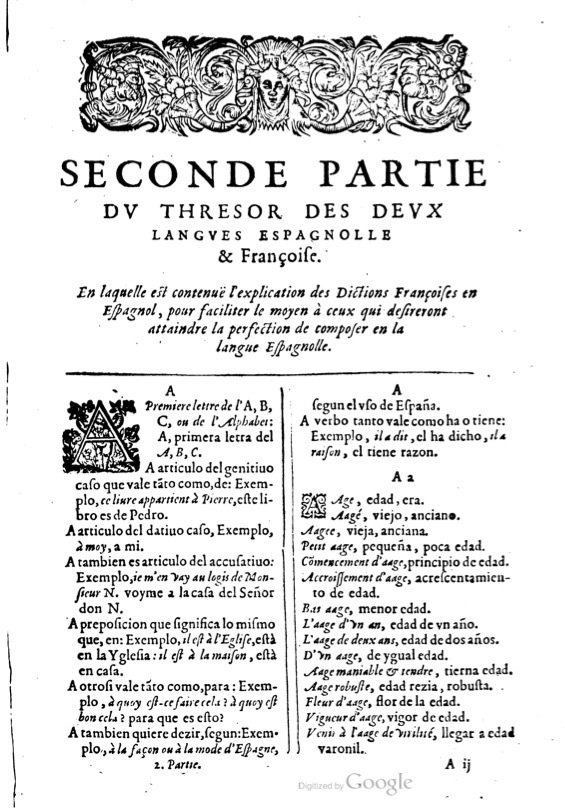 1616 Veuve Marc Orry - Trésor des deux langues espagnole et française.BM Lyon-0611.jpeg