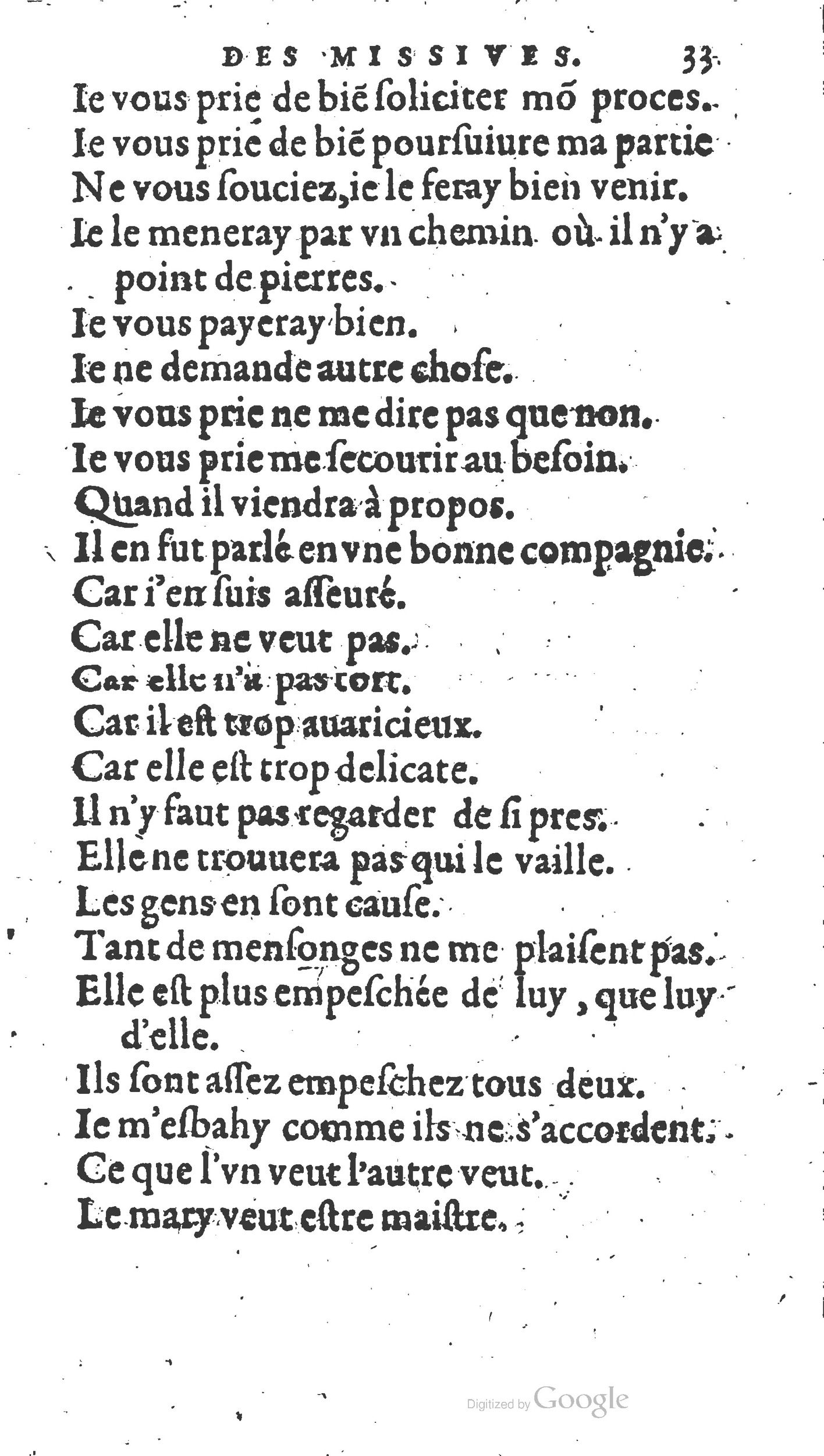 1604 - Fleury Bourriquant - Nouveau Trésor des secrétaires - British Library