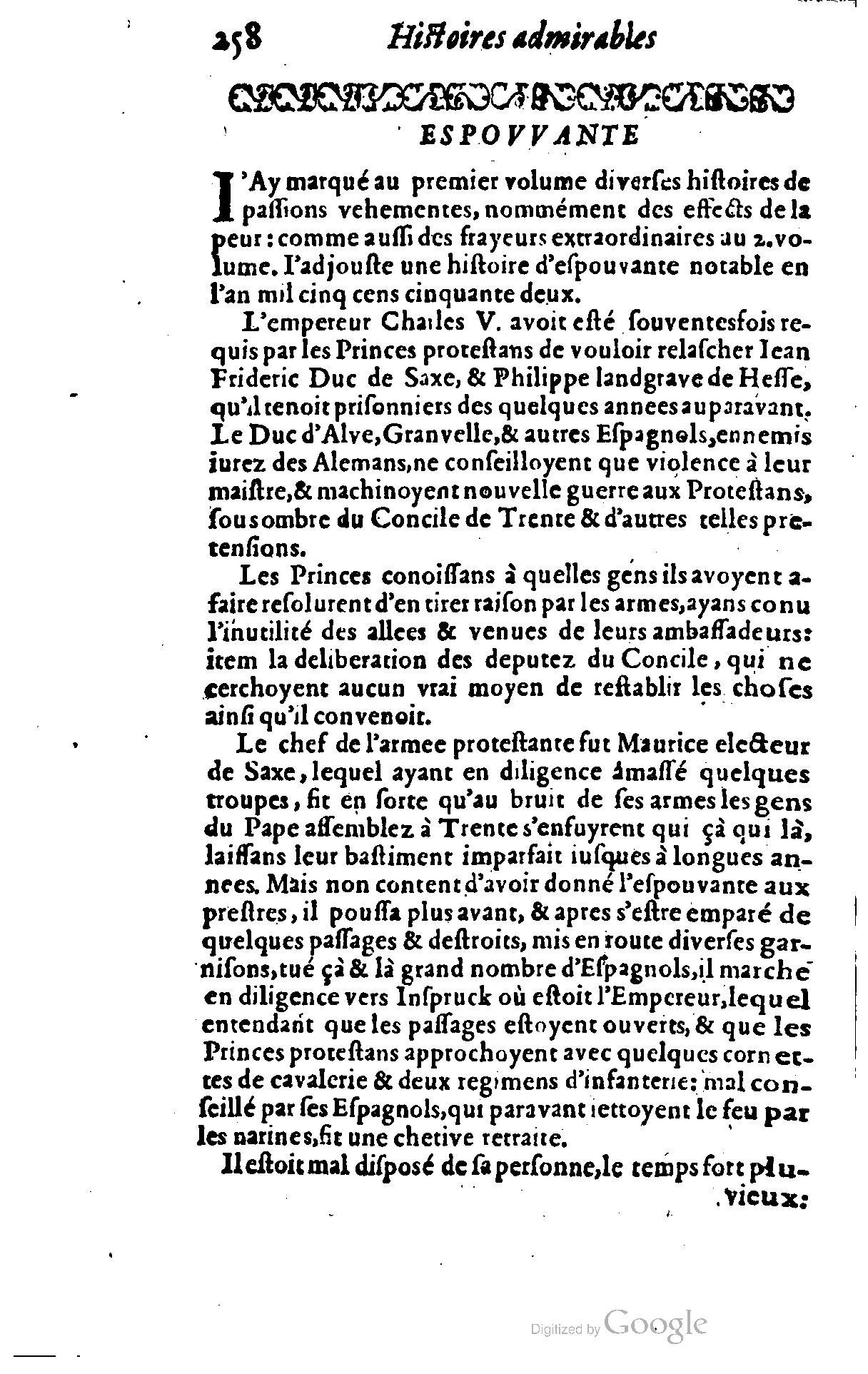1628 - Jacques Crespin - Trésor d’histoires admirables et mémorables - BSB Munich 1628 - Jacques Crespin - Trésor d’histoires admirables et mémorables - BSB Munich