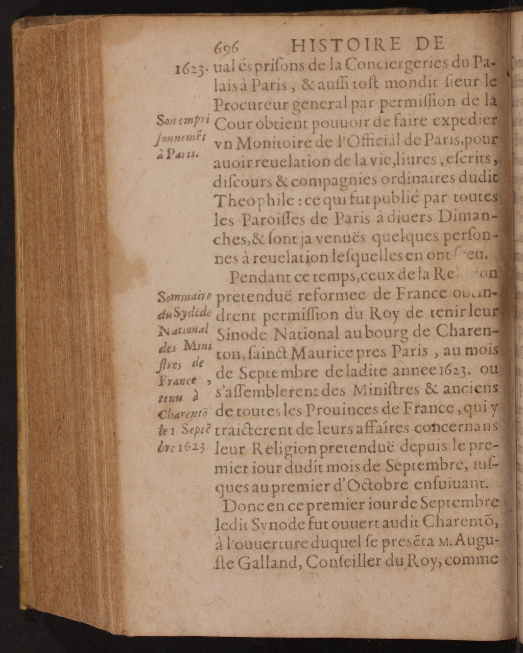 1626 - Joseph Bouillerot - Trésor de l’histoire générale de notre temps - BnF Arsenal