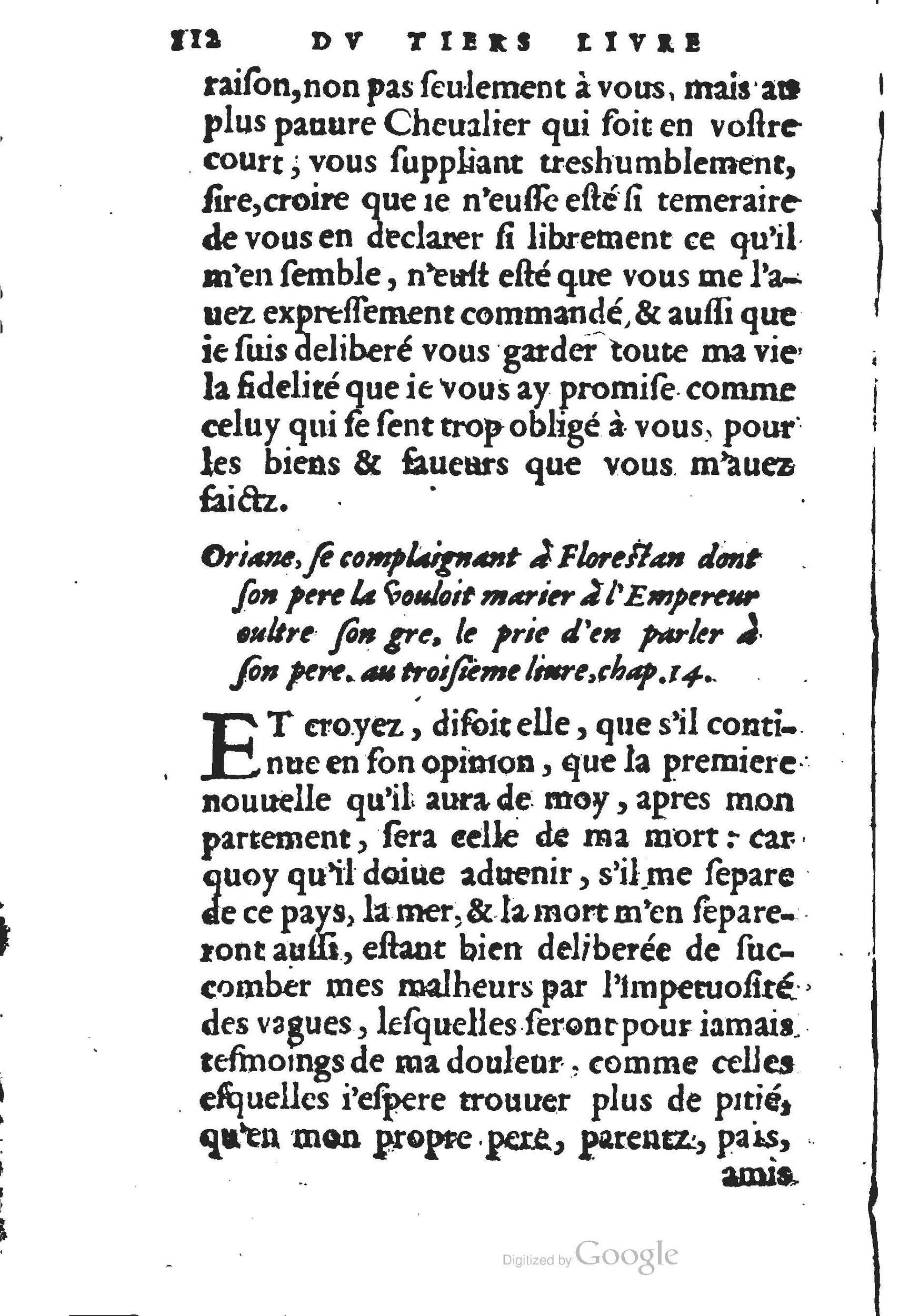 1560 - Jean d’Ogerolles et Gabriel Cotier Lyon - Trésor des Amadis - BSB Munich 1560 - Jean d’Ogerolles et Gabriel Cotier Lyon - Trésor des Amadis - BSB Munich