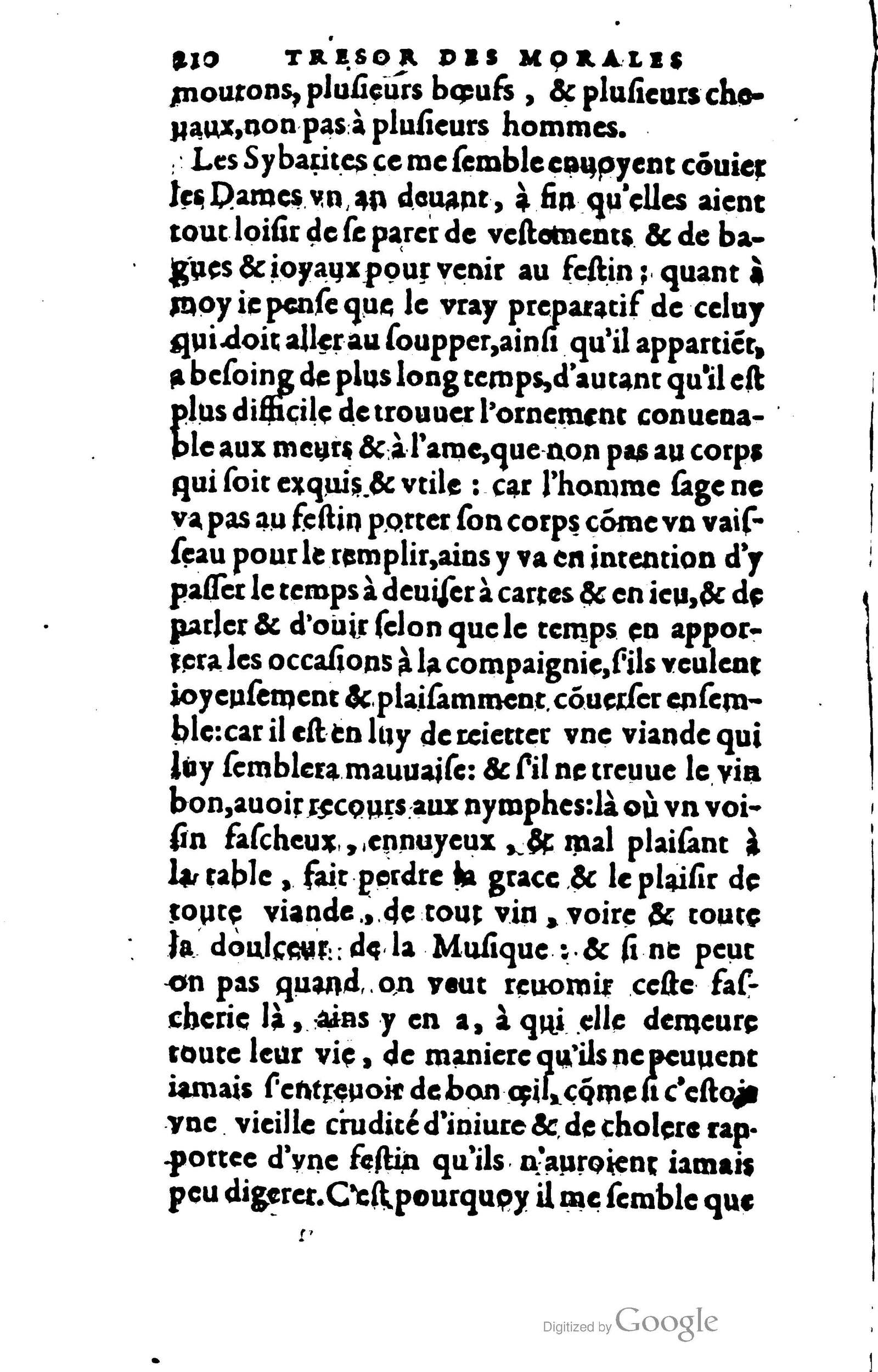 1578 - Jean Poupy - Trésor des morales de Plutarque - BSB Munich