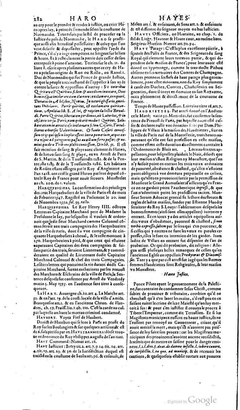 1629 - Veuve Nicolas Buon - Trésor du droit français (29620 T. 2) - BM Lyon