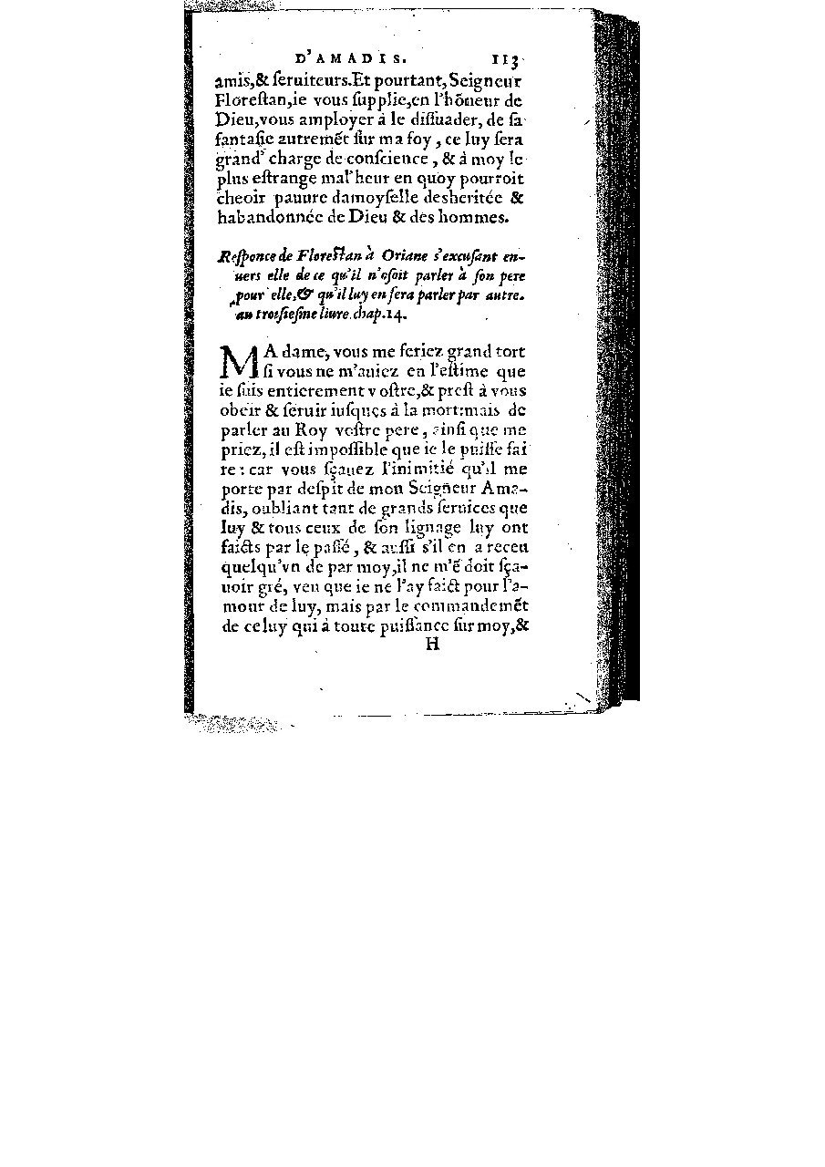 1572 - Veuve Gabriel Cotier - Trésor des Amadis - BM Lyon 1572 - Veuve Gabriel Cotier - Trésor des Amadis - BM Lyon