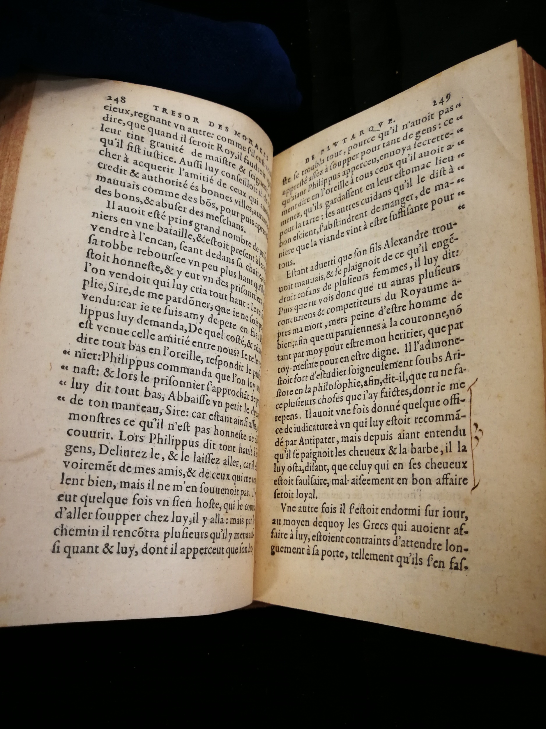 1577 - Jean Poupy - Trésor des morales de Plutarque - Les Méjanes, Aix-en-Provence