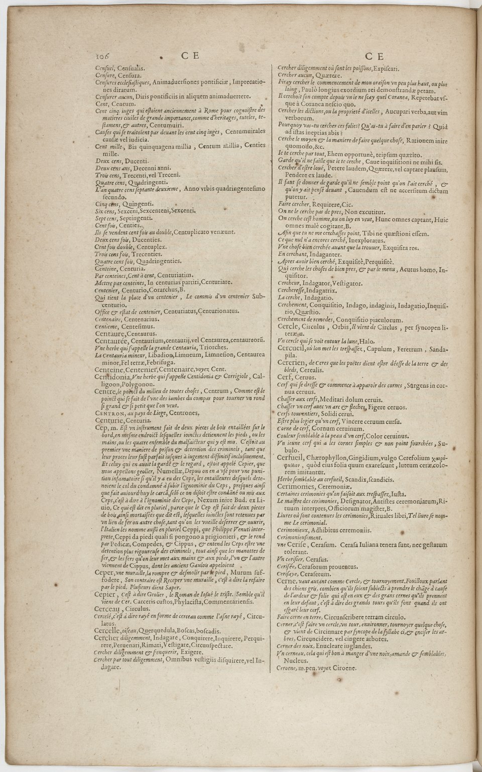 1606 - David Douceur - Trésor de la langue française - BnF 1606 - David Douceur - Trésor de la langue française - BnF