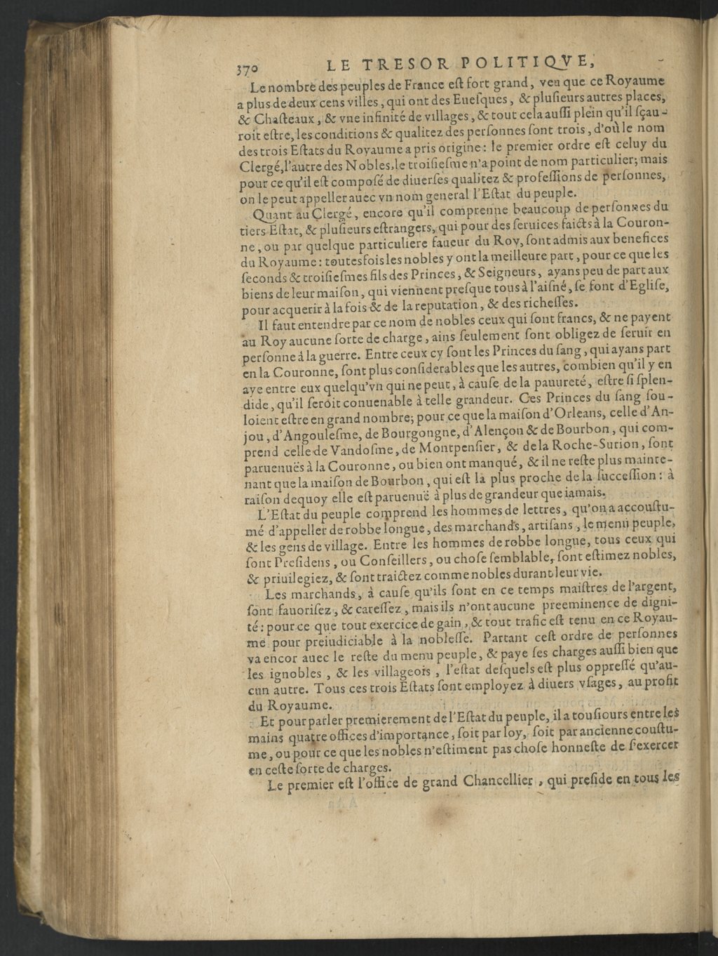 1611 - Pierre Chevalier - Trésor politique - BnF Tolbiac