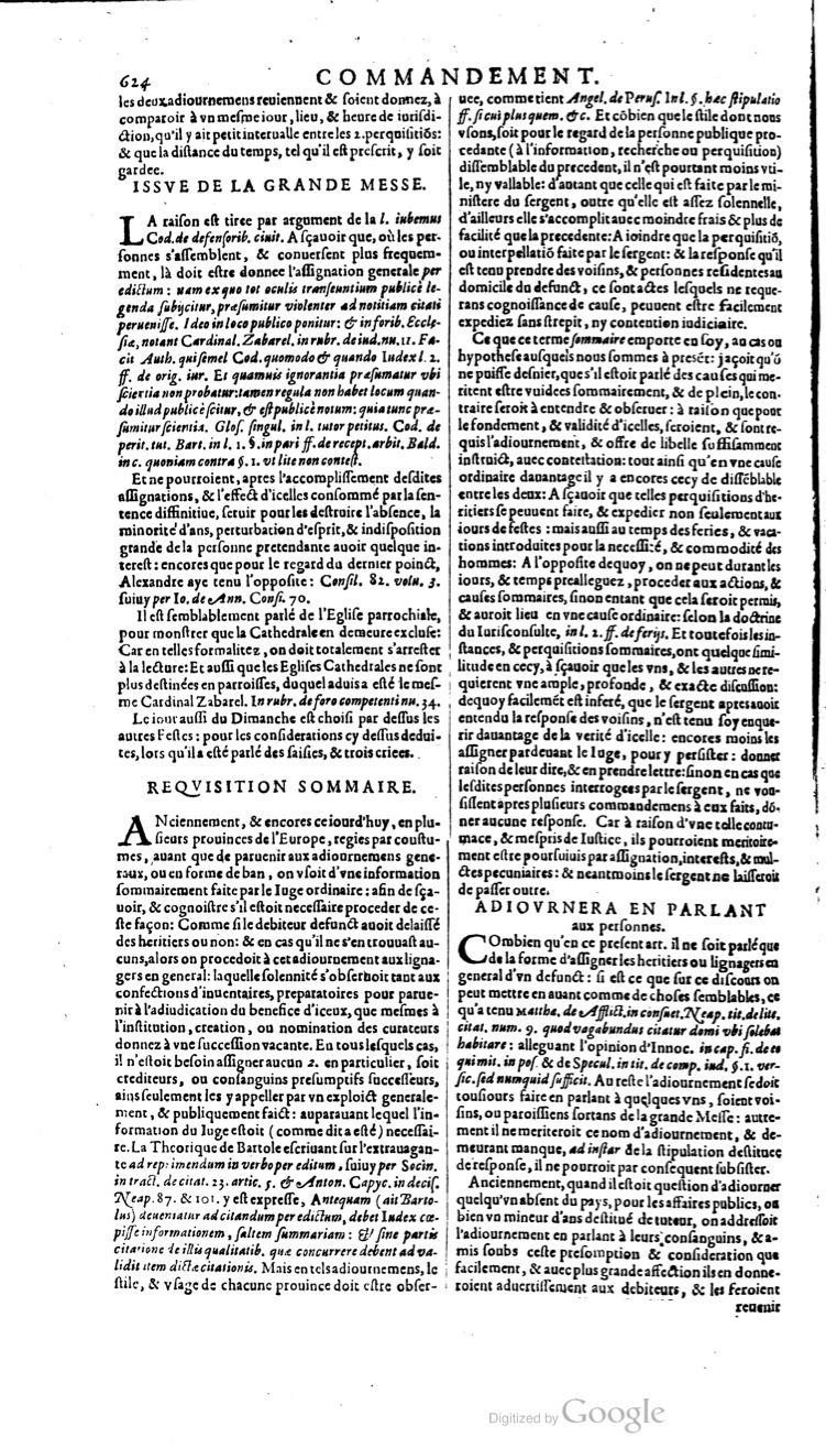 1629 - Veuve Nicolas Buon - Trésor du droit français (21754 T. 1) - BM Lyon
