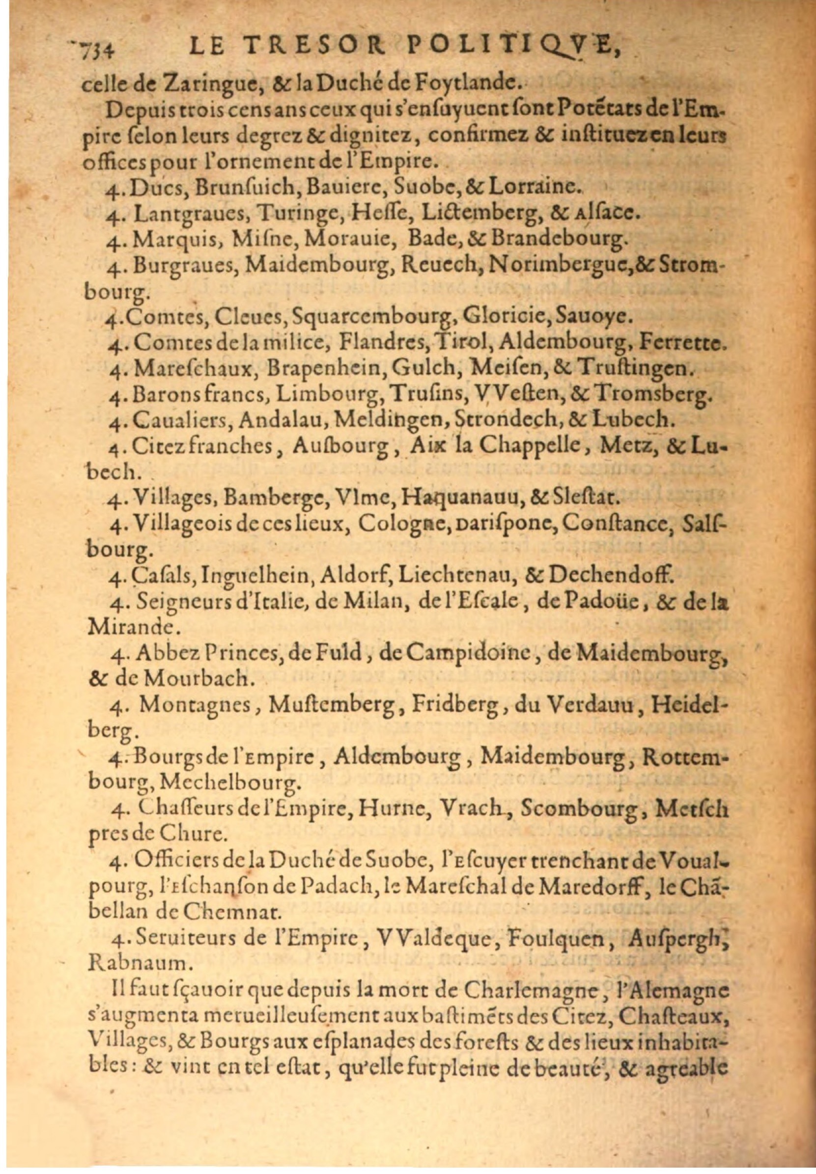 1608 - Pierre Chevalier - Trésor politique - BSB Munich