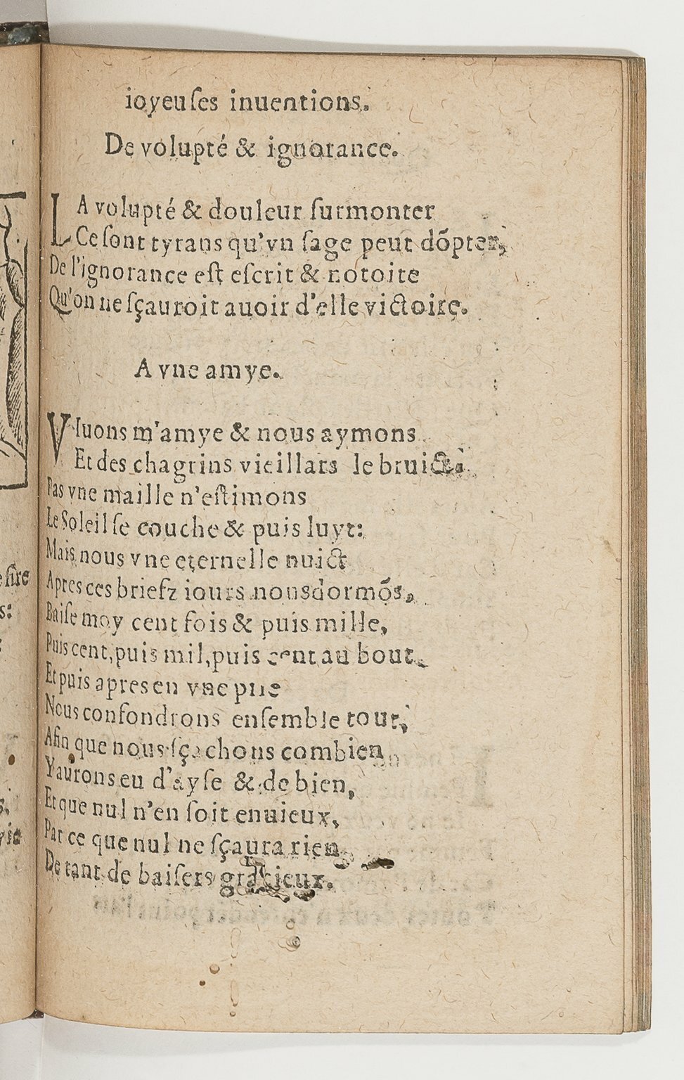 1568c. - Veuve Jean Bonfons - Trésor des joyeuses inventions du parangon de poésies - BnF Arsenal