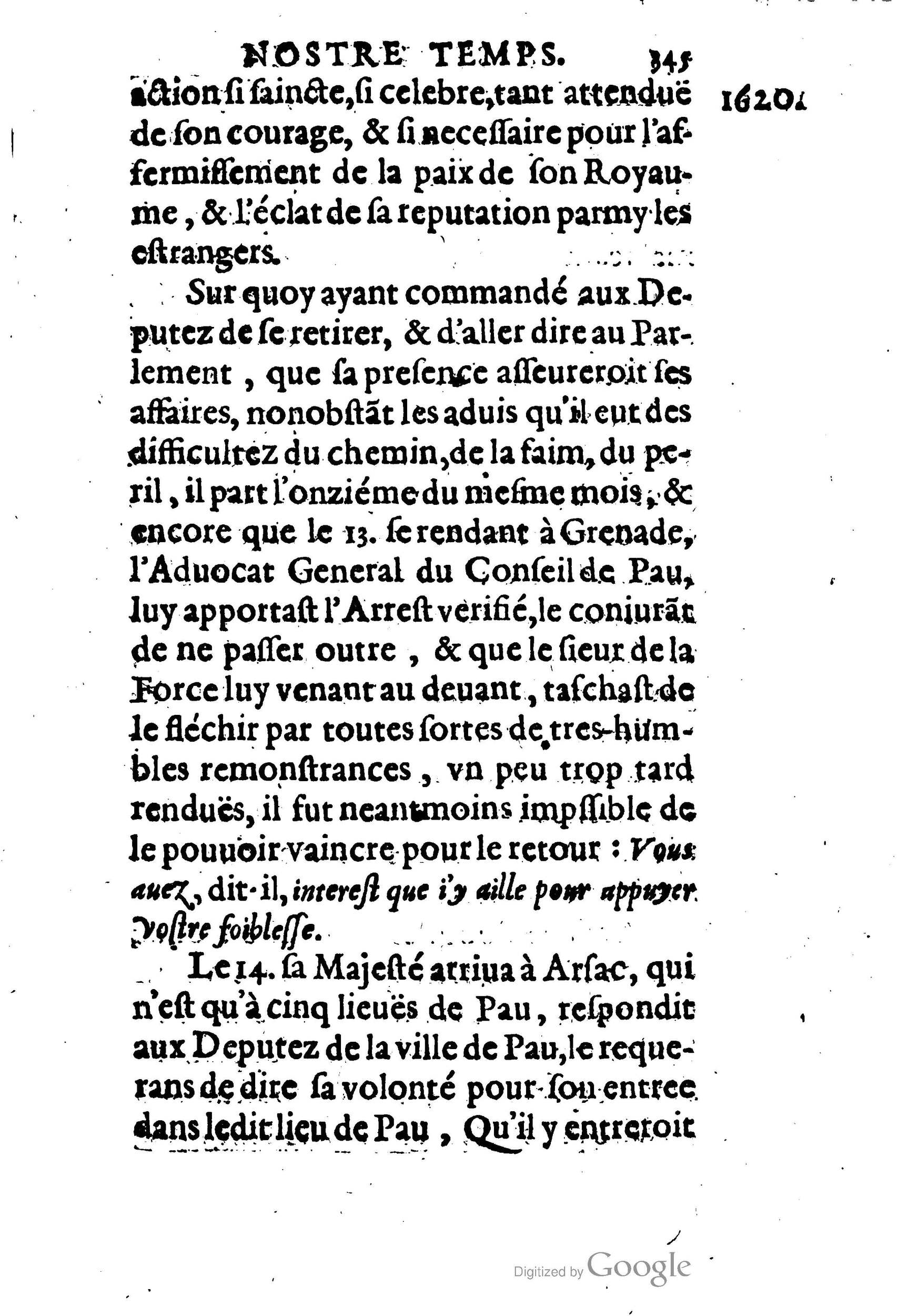 1623 - Joseph Bouillerot - Trésor de l’histoire générale de notre temps - BM Lyon