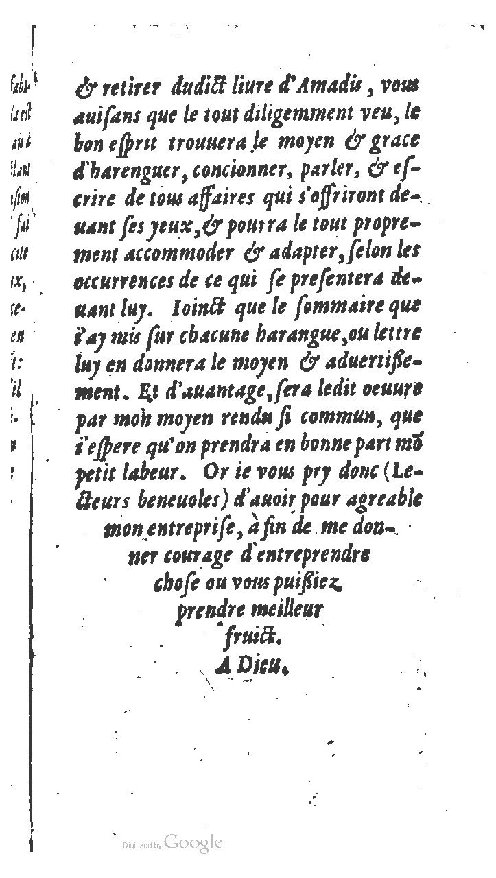 1572 - Jan van Waesberghe - Trésor des Amadis - BNC Rome 1572 - Jan van Waesberghe - Trésor des Amadis - BNC Rome