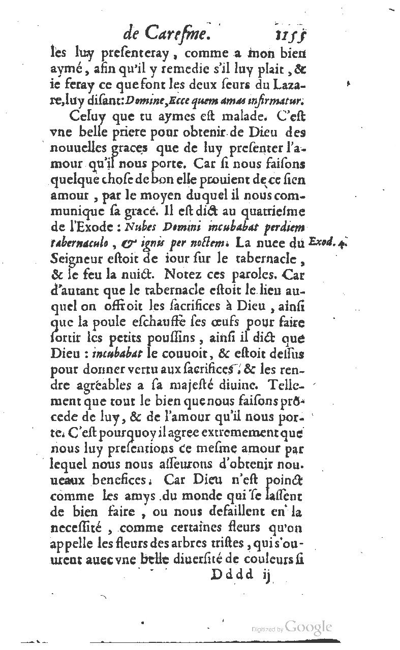 1607 - Nicolas Du Fossé - Trésor quadragésimal - T 01 - BM Lyon