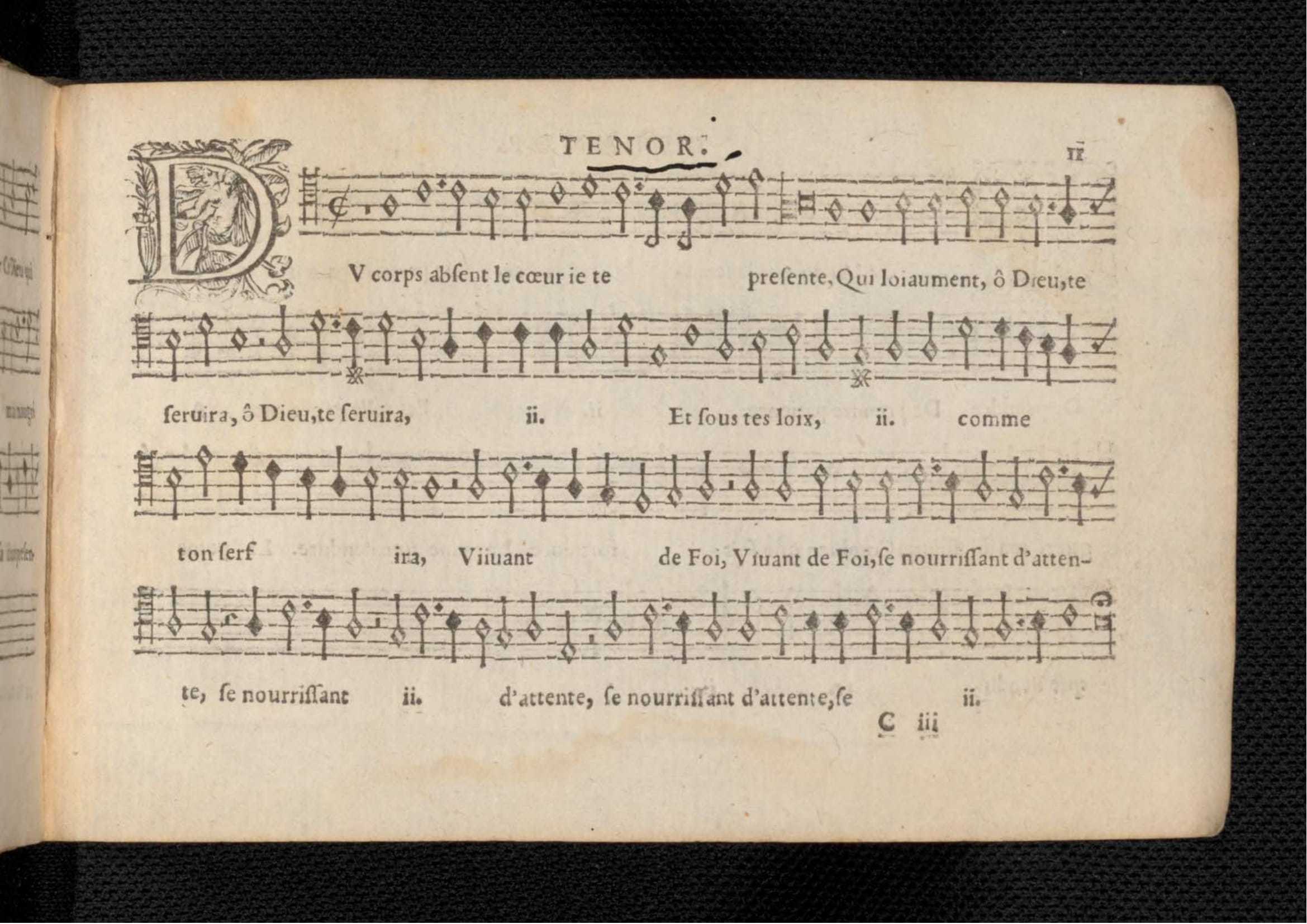 1576 - [Pierre de Saint-André] - Trésor de musique d’Orlande de Lassus Tenor - KBR Bruxelles