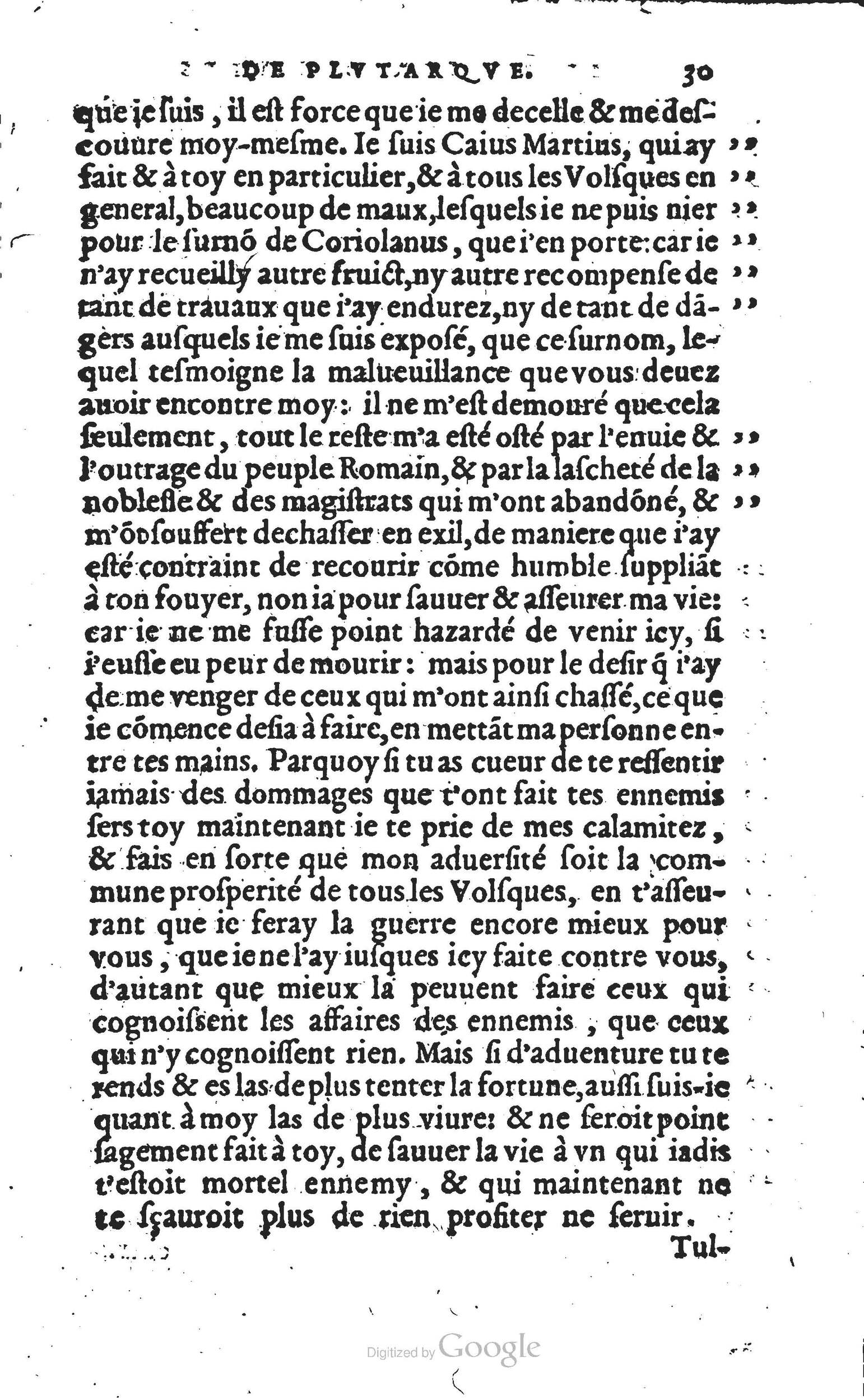 1567 - Willem Silvius - Trésor des vies de Plutarque - Anvers Musée Plantin-Moretus