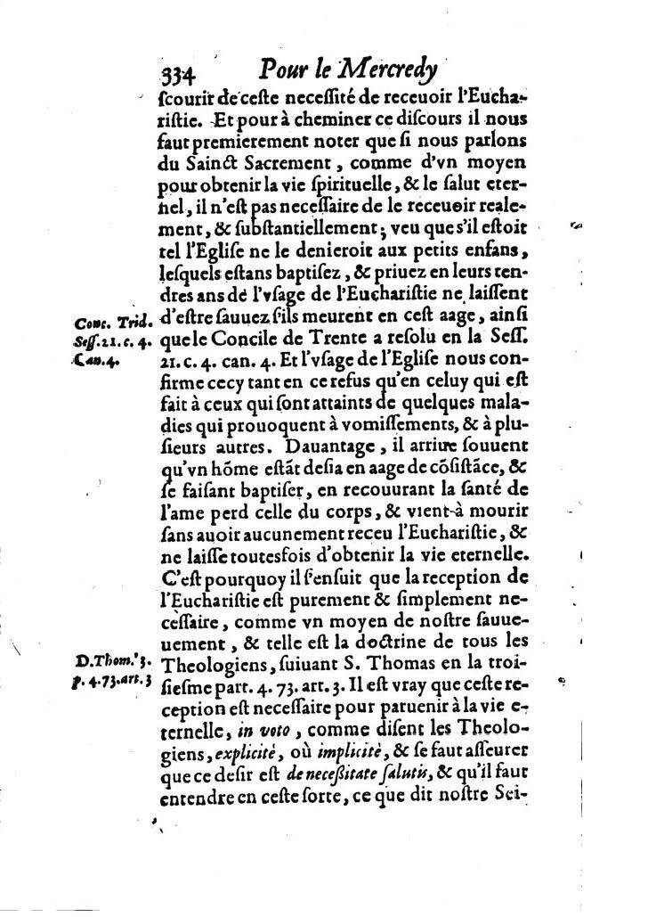 1607 - Nicolas Du Fossé - Trésor quadragésimal - T 02 - BM Lyon